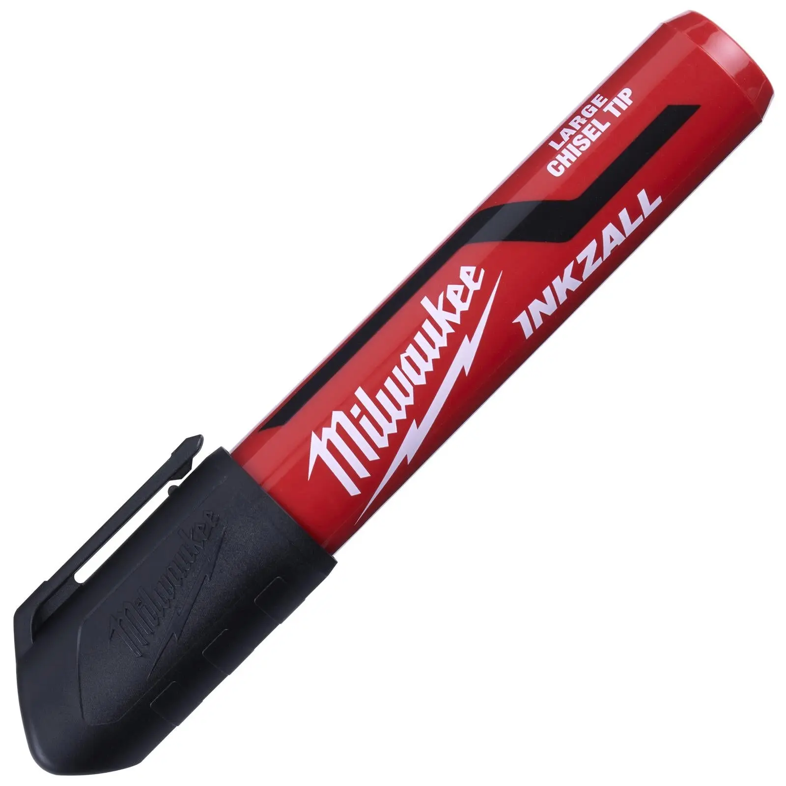 Milwaukee INKZALL Chisel Tip Marker Pen 3 Piece Black - Image 2