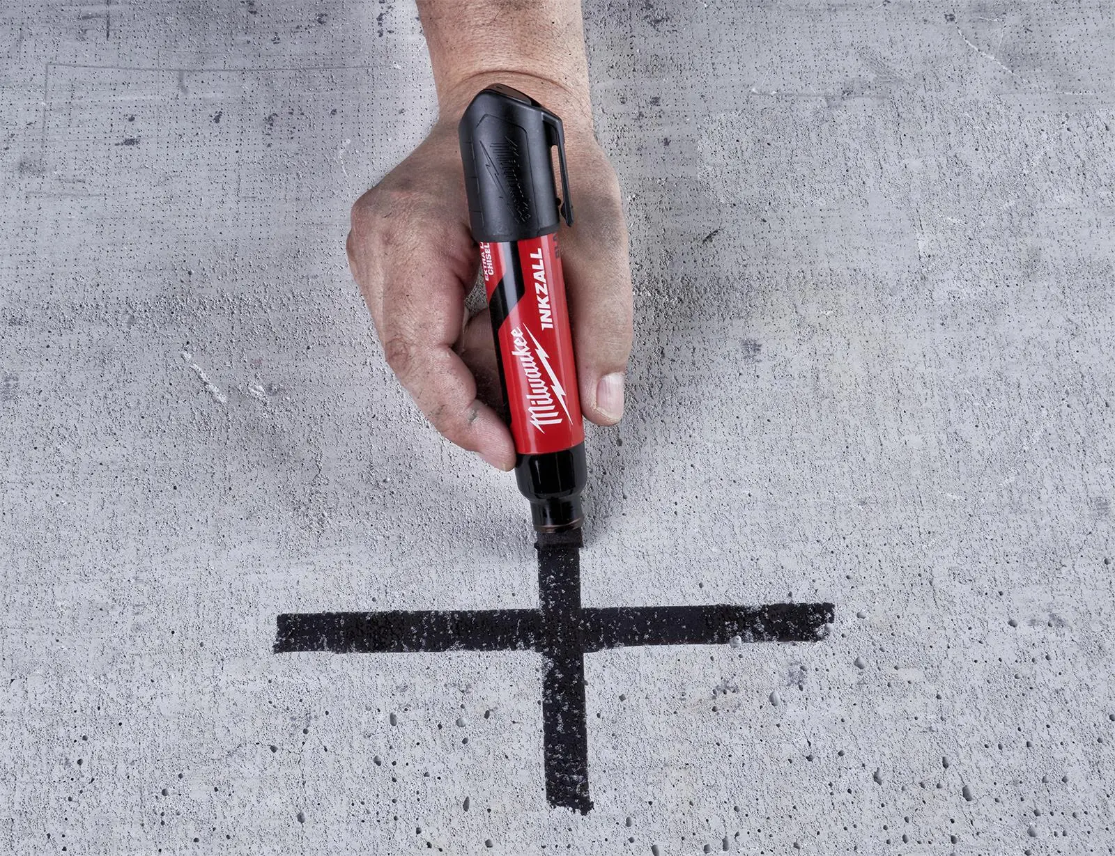 Milwaukee INKZALL Chisel Tip Permanent Marker Pen XL Black - Image 5
