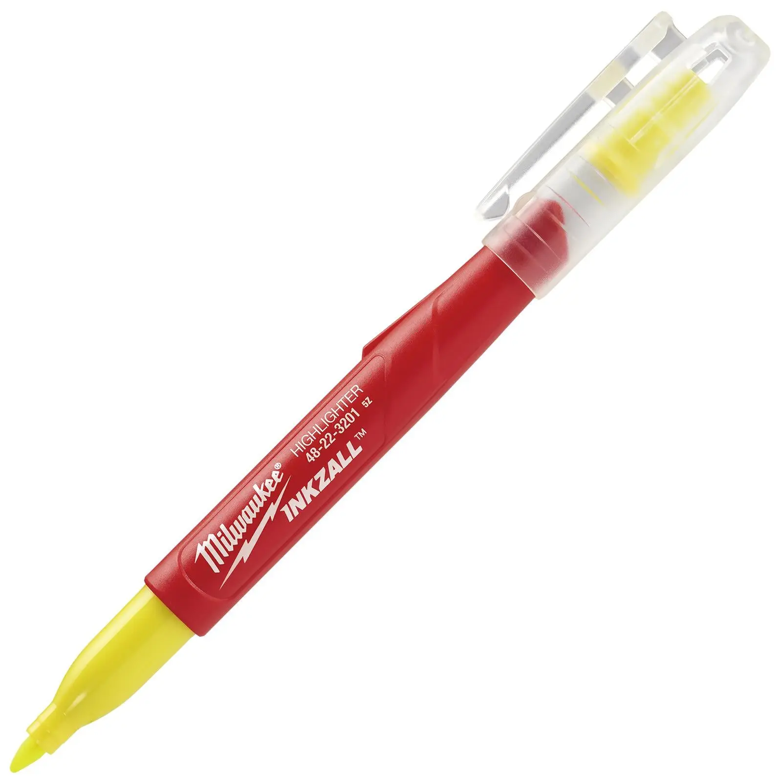 Milwaukee INKZALL Highlighters Marker Pen 5 Piece Coloured - Image 2