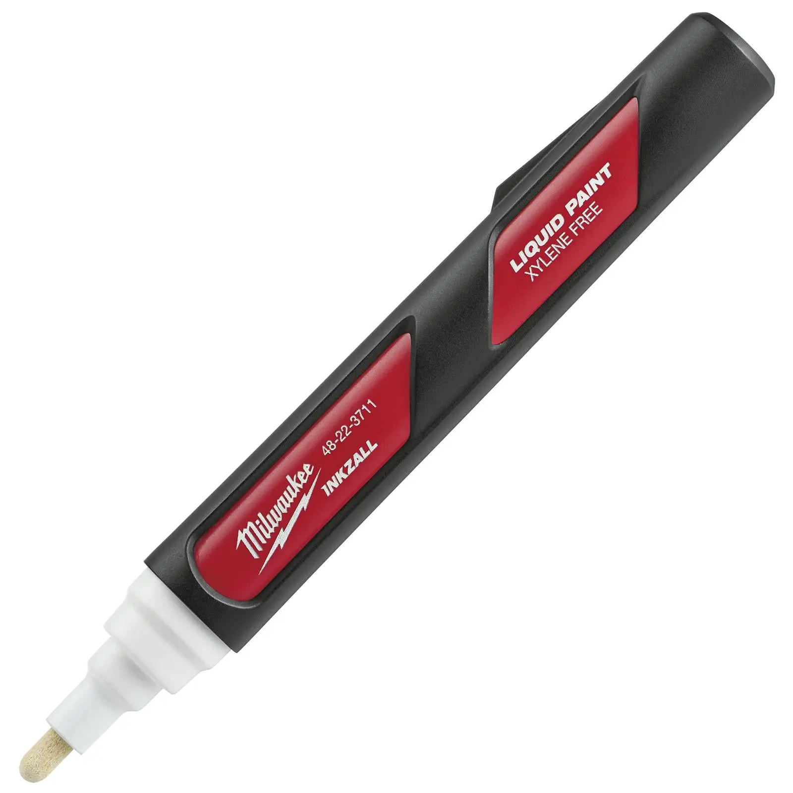 Milwaukee INKZALL Liquid Paint Marker Pen White - Image 4