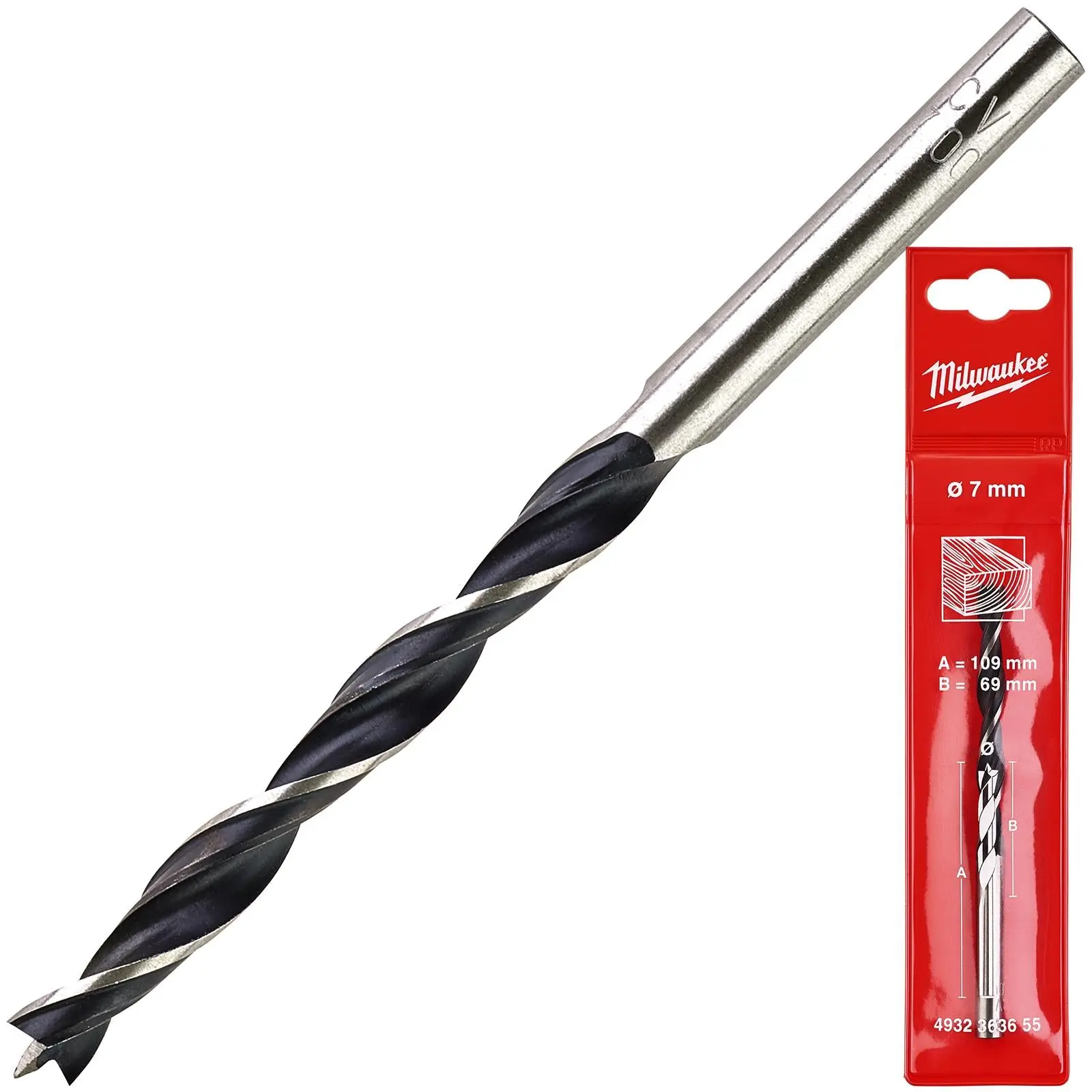Milwaukee Lip and Spur Brad Point Wood Drill Bits - Image 5