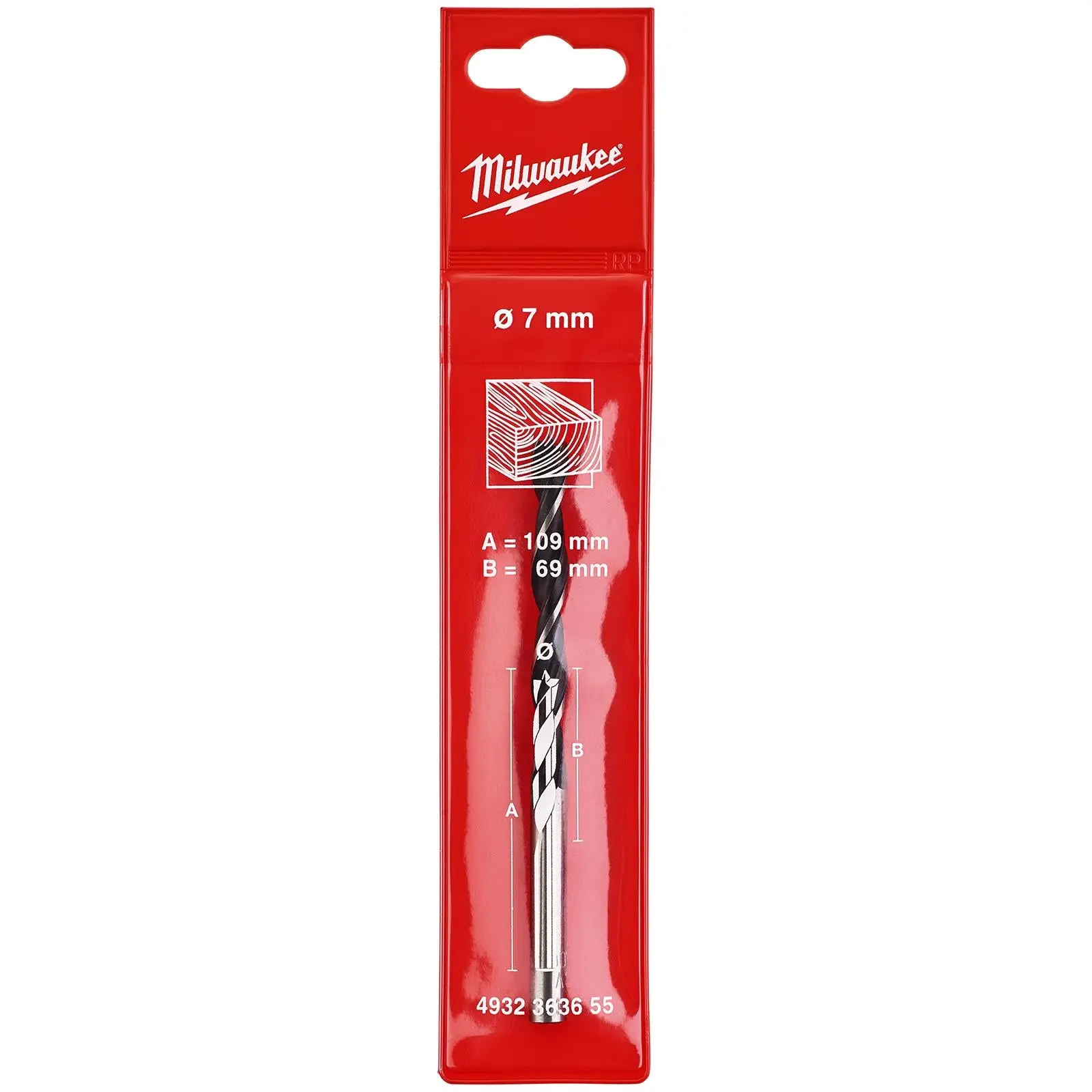 Milwaukee Lip and Spur Brad Point Wood Drill Bits - Image 6