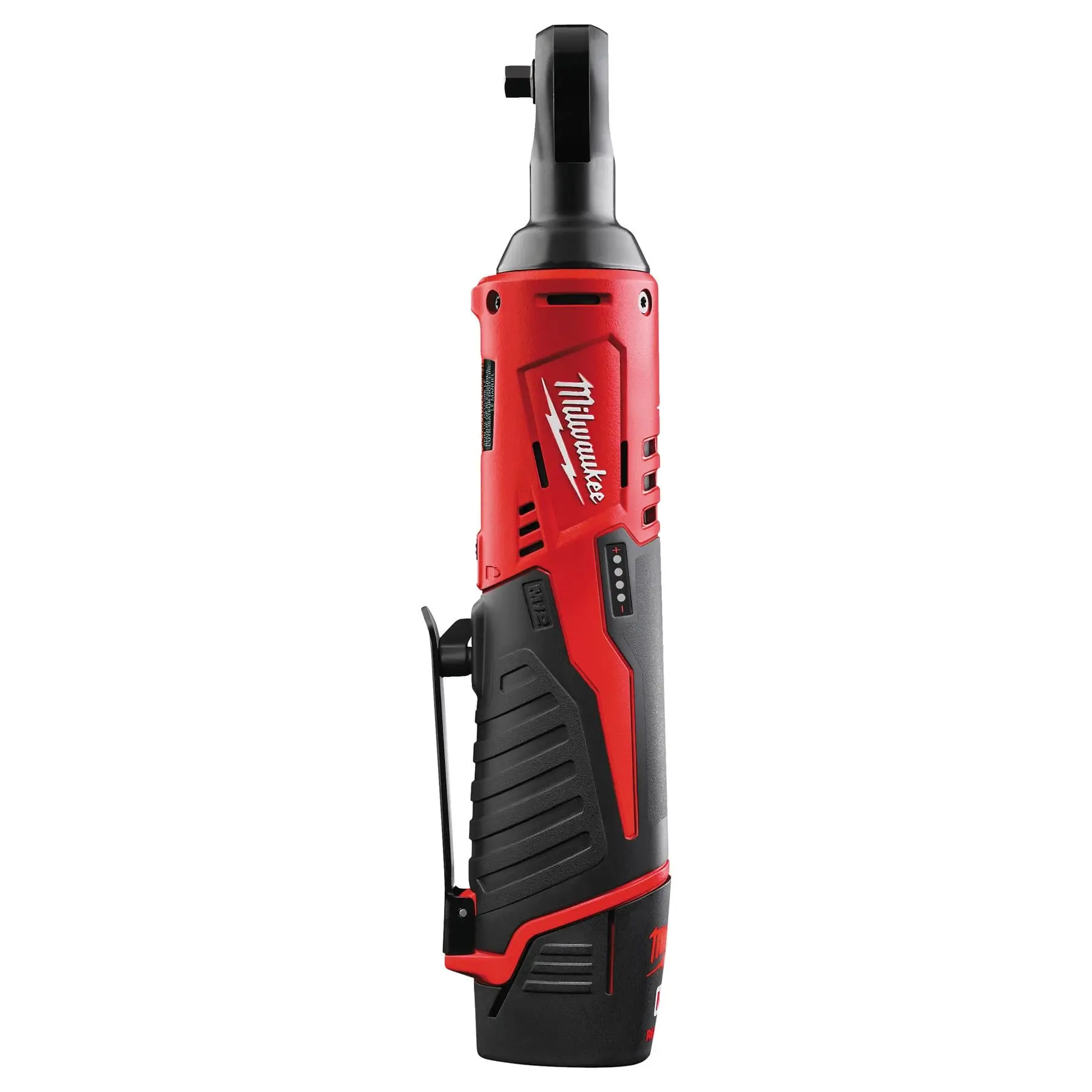Milwaukee M12 12V 3/8" Drive Cordless Sub Compact Ratchet 2Ah Battery + Charger M12IR-201B 3/8 - Image 2