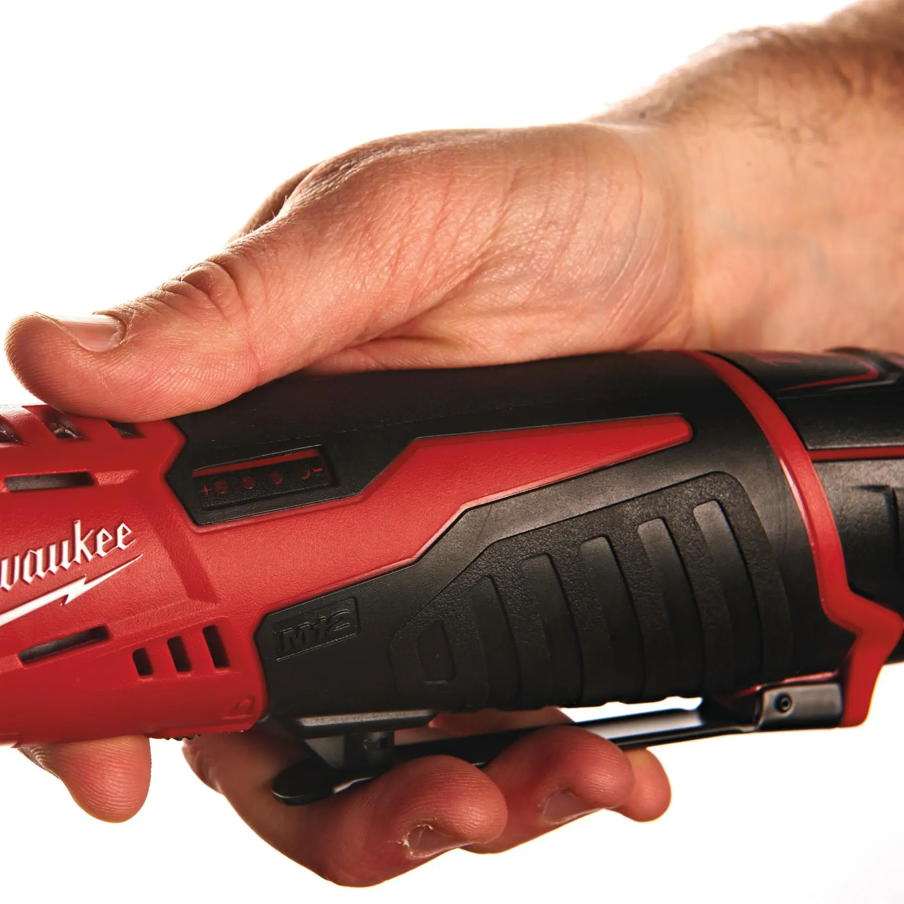 Milwaukee M12 12V 3/8" Drive Cordless Sub Compact Ratchet 2Ah Battery + Charger M12IR-201B 3/8 - Image 3
