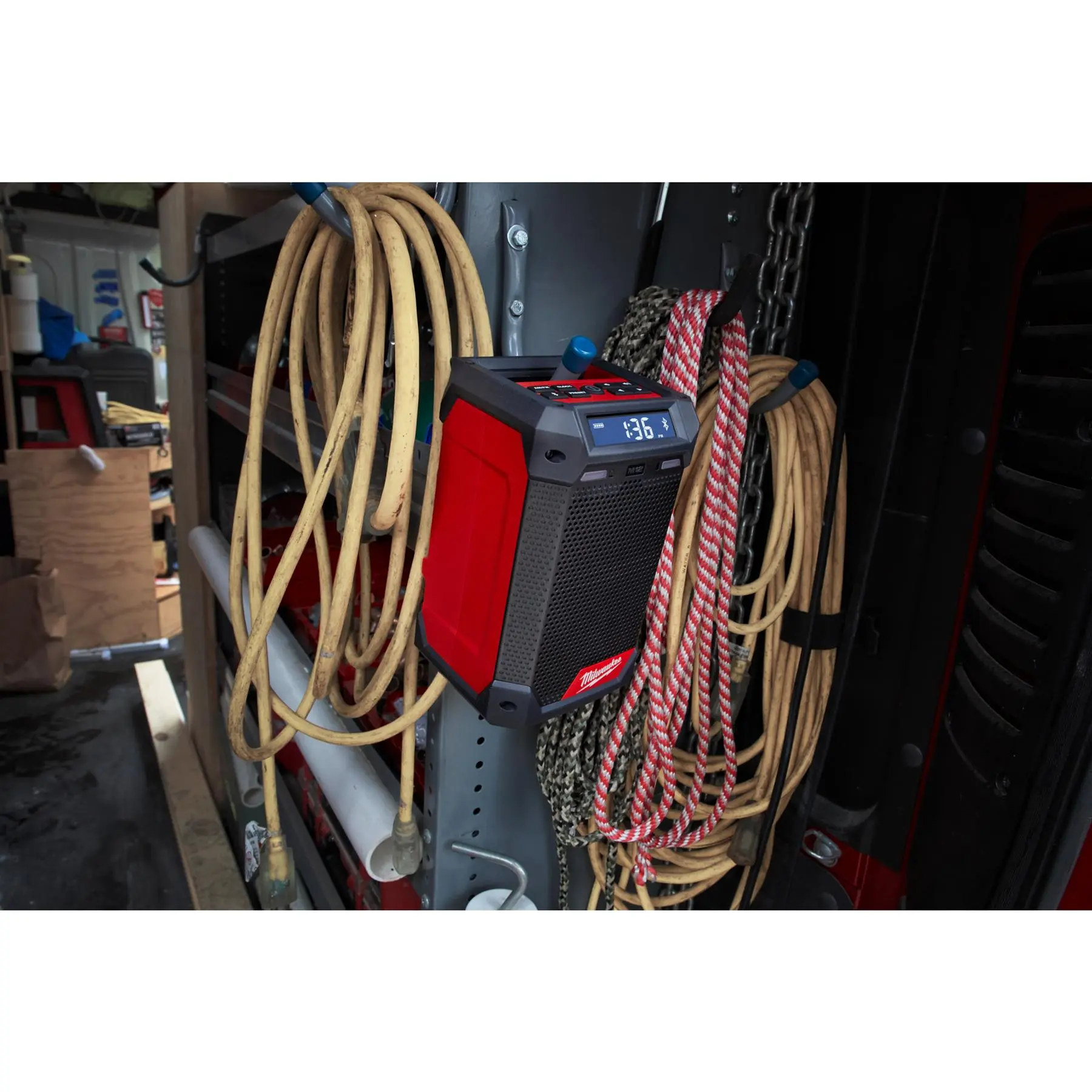 Milwaukee M12 12V Cordless Radio and Charger DAB+ Bare Unit M12RCDAB+-0 - Image 11