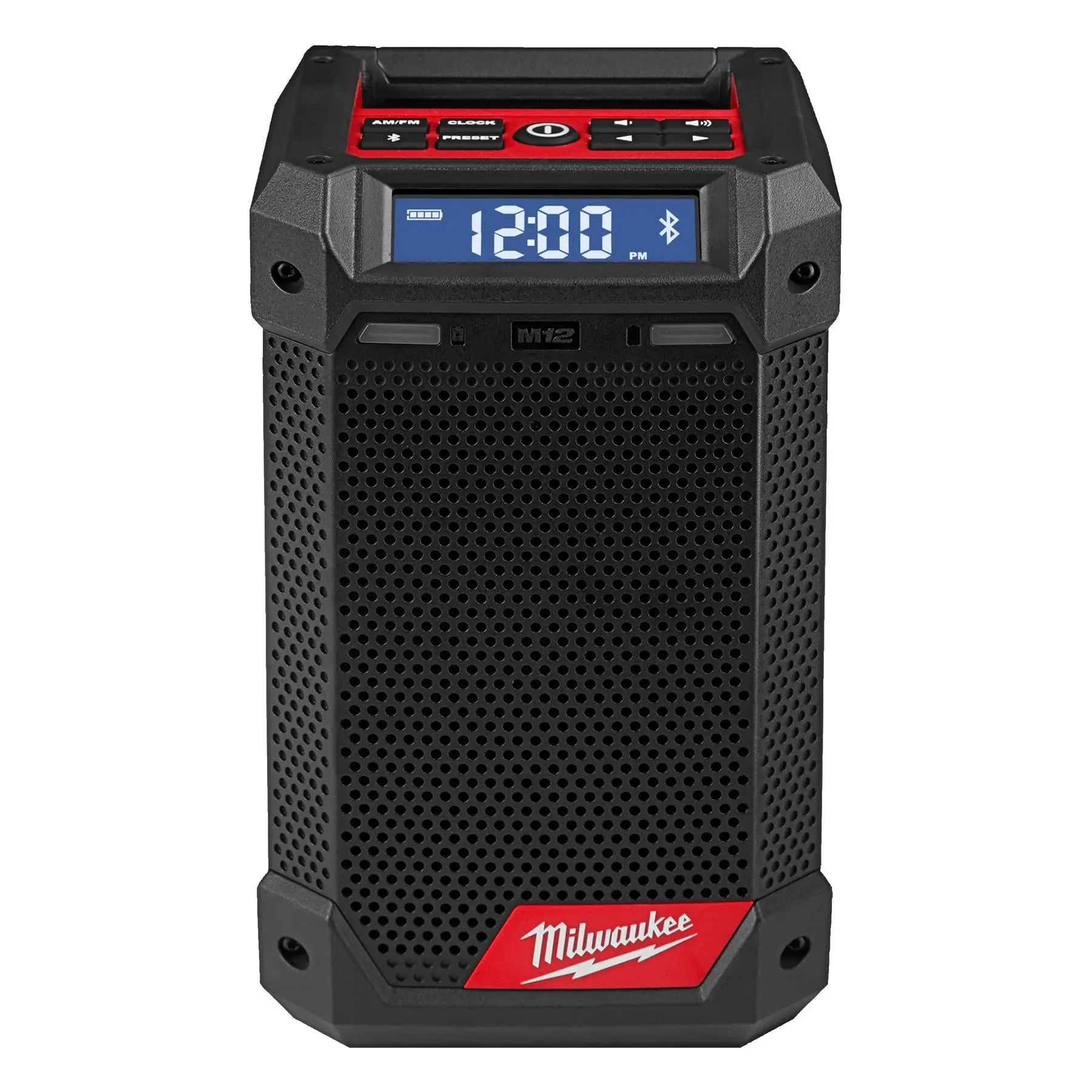 Milwaukee M12 12V Cordless Radio and Charger DAB+ Bare Unit M12RCDAB+-0 - Image 4