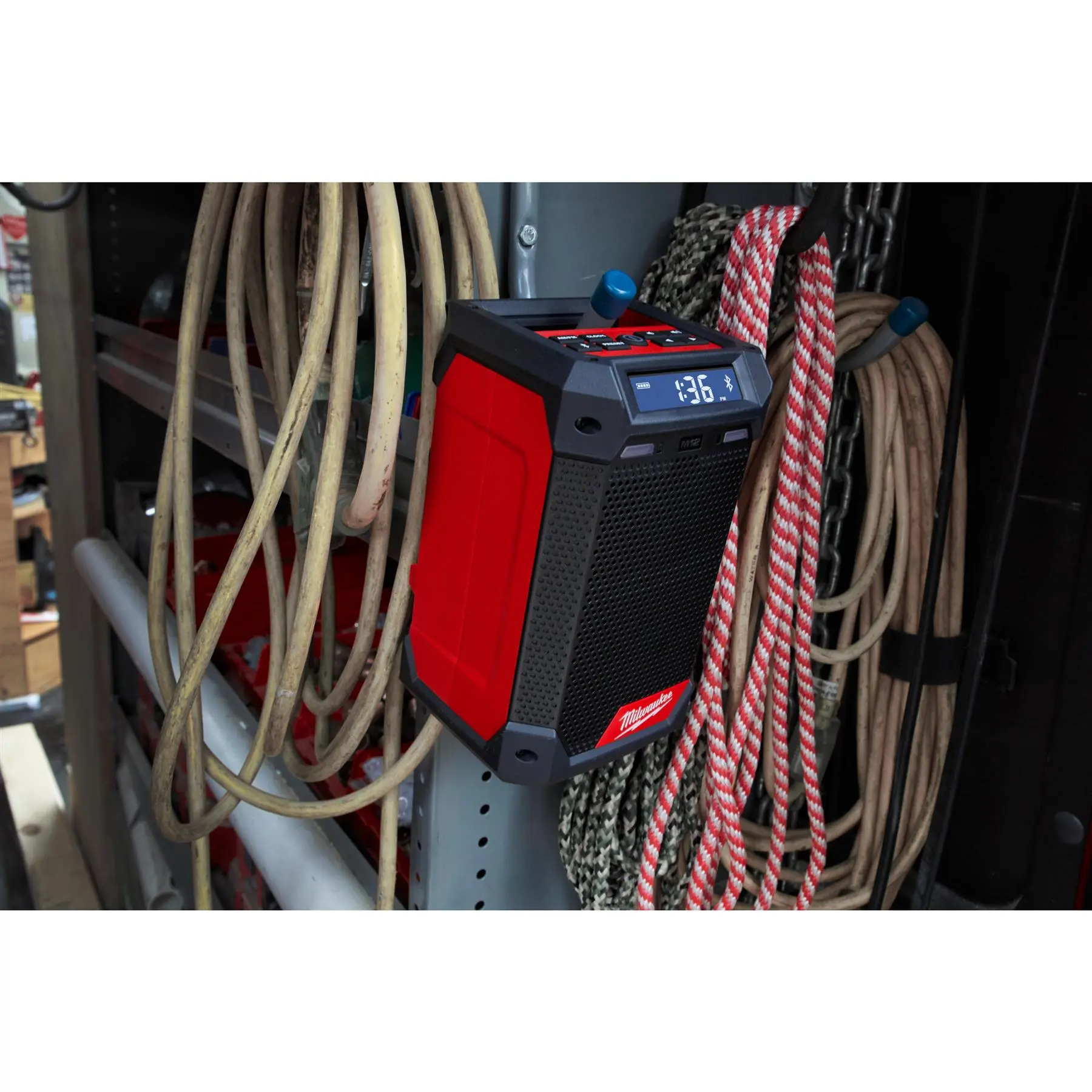 Milwaukee M12 12V Cordless Radio and Charger DAB+ Bare Unit M12RCDAB+-0 - Image 5