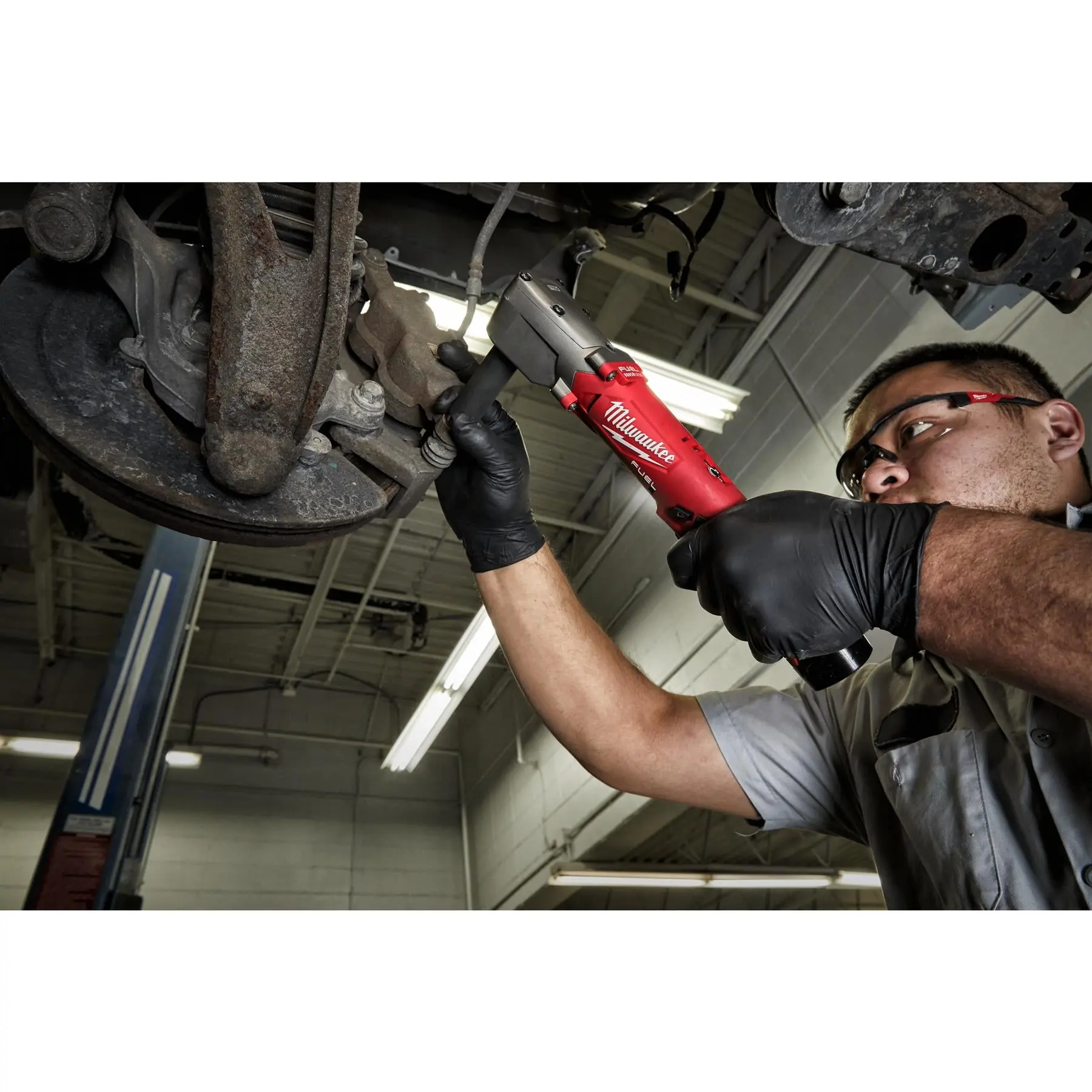 Milwaukee M12 12V Fuel 1/2" Right Angle Impact Wrench With Friction Ring Bare Unit M12FRAIWF12-0 - Image 8