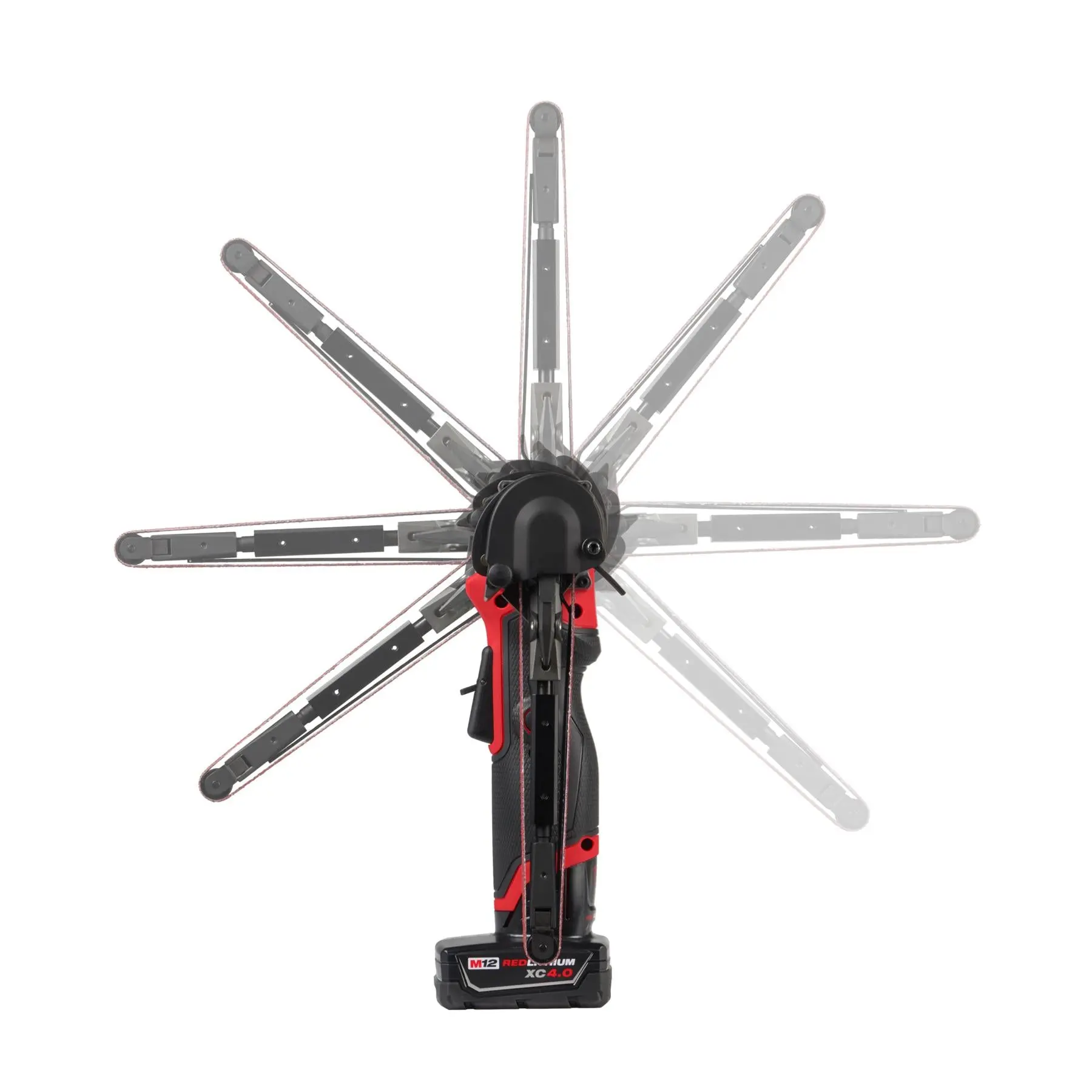 Milwaukee M12 12V Fuel Cordless Band File 13mm Belt Sander Bare Unit M12FBFL13-0 - Image 5