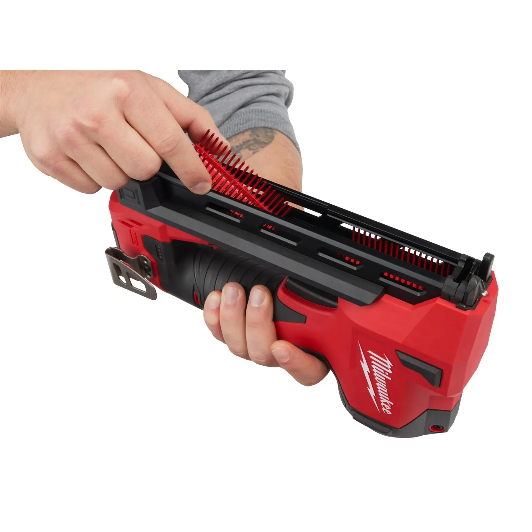 Milwaukee M12 12V Sub Compact Cordless Cable Stapler Bare Unit M12BCST-0 - Image 2