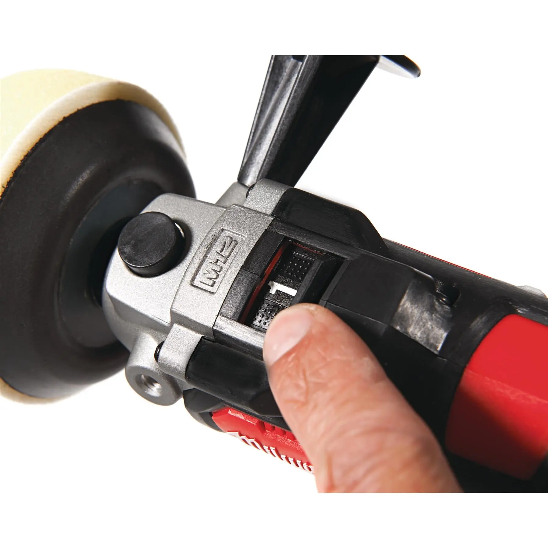 Milwaukee M12 12V Sub Compact Cordless Polisher Sander Bare Unit M12BPS-0 - Image 4