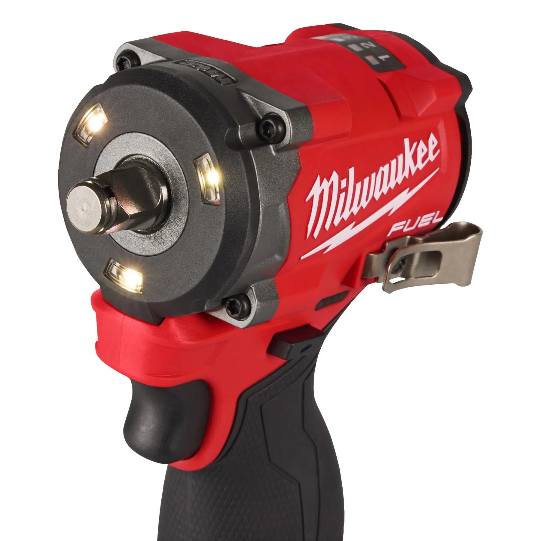 Milwaukee M12 Fuel 12V 1/2" Drive Cordless Compact Impact Wrench Friction Ring 2 x 5Ah HO Battery + Charger M12FCIWF12G3-502X - Image 4