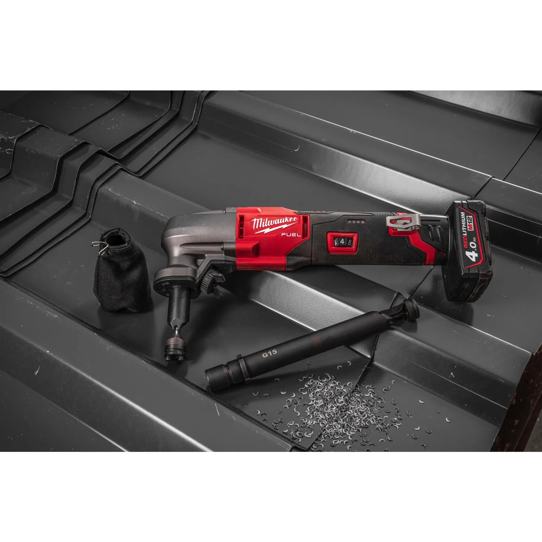 Milwaukee M12 Fuel 12V 1.6mm Cordless Nibbler in HD Box Bare Unit M12FN16-0X - Image 15