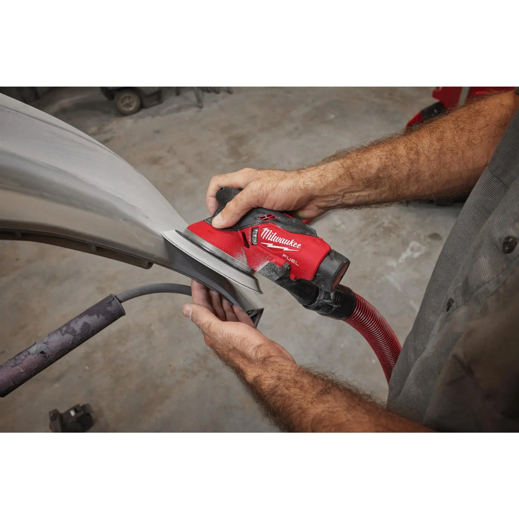 Milwaukee M12 Fuel 12V 150mm Cordless Random Orbital Sander with 5mm Orbit Bare Unit M12FROS5-0 - Image 12