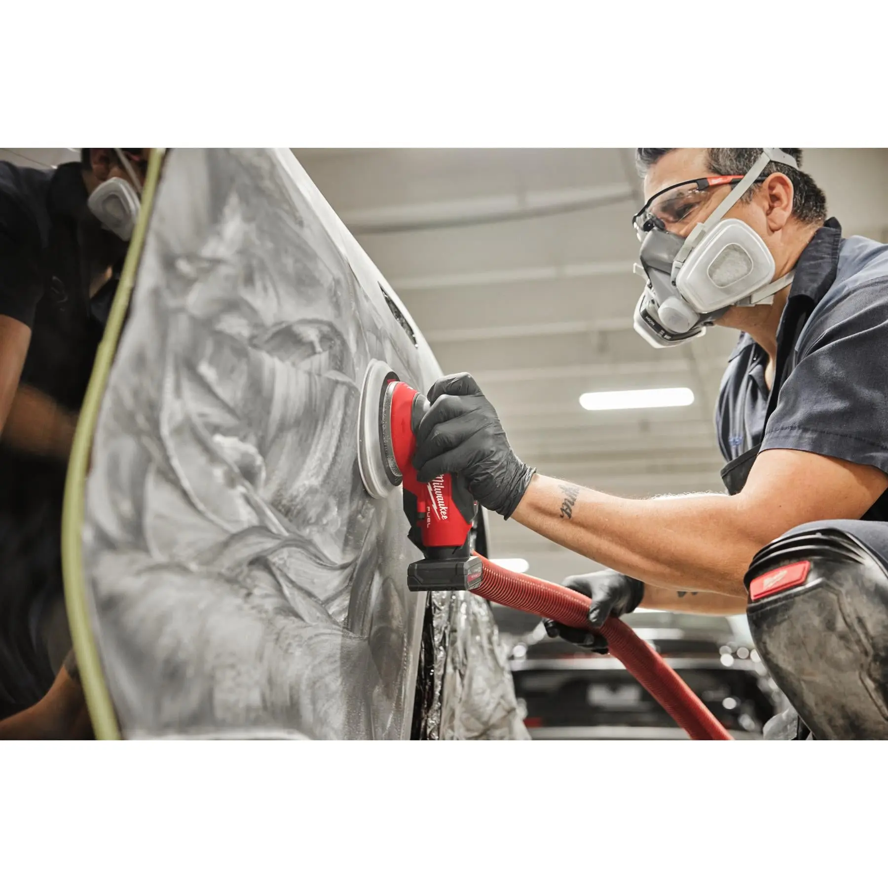 Milwaukee M12 Fuel 12V 150mm Cordless Random Orbital Sander with 5mm Orbit Bare Unit M12FROS5-0 - Image 15