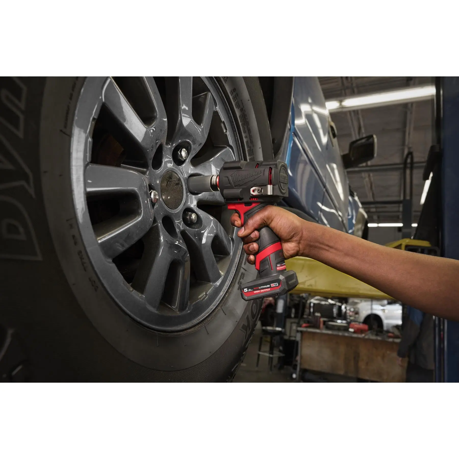 Milwaukee M12 Fuel 12V 3/8" Drive Cordless Compact Impact Wrench Friction Ring 2 x 5Ah HO Battery + Charger M12FCIWF38G3-502X - Image 11