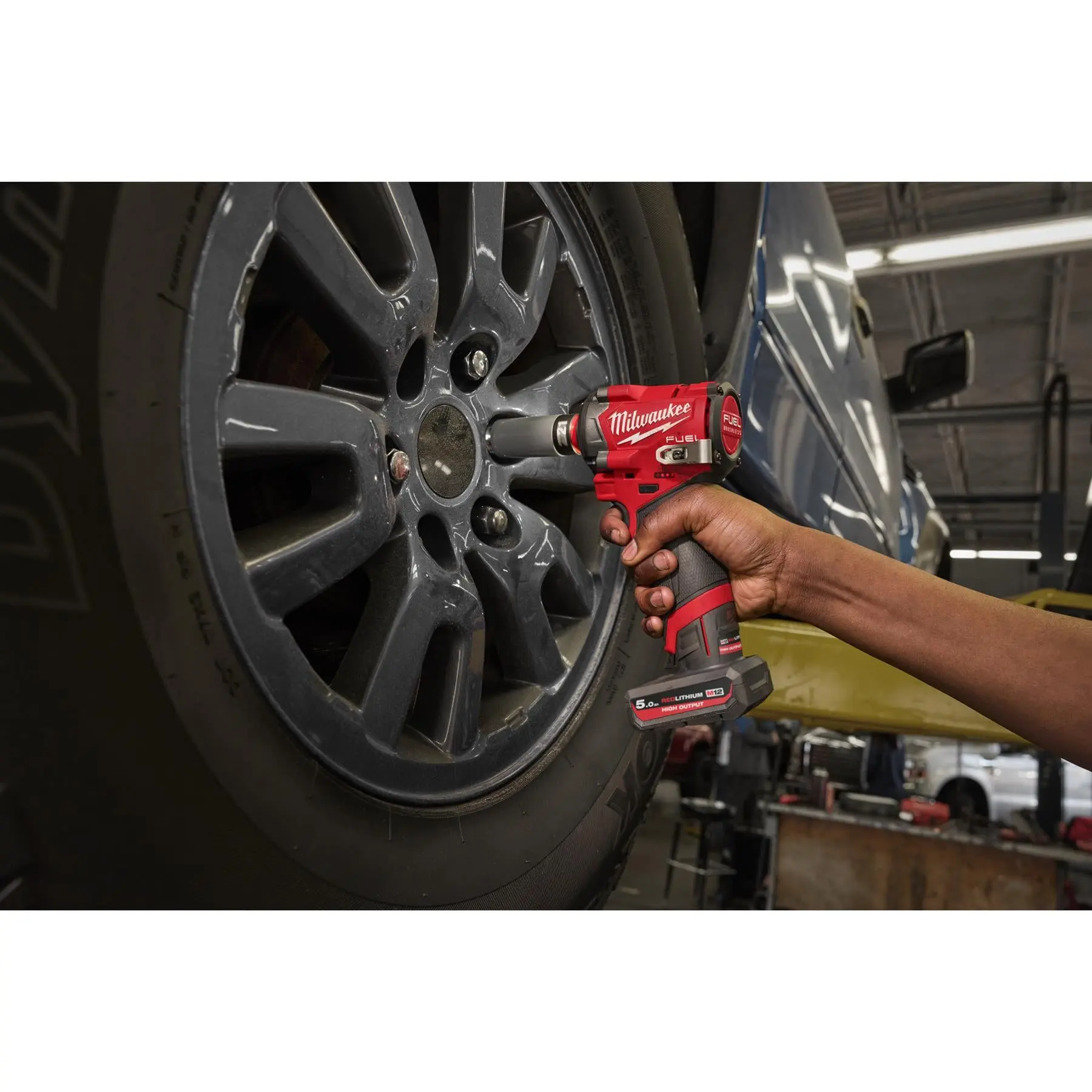 Milwaukee M12 Fuel 12V 3/8" Drive Cordless Compact Impact Wrench Friction Ring 2 x 5Ah HO Battery + Charger M12FCIWF38G3-502X - Image 12