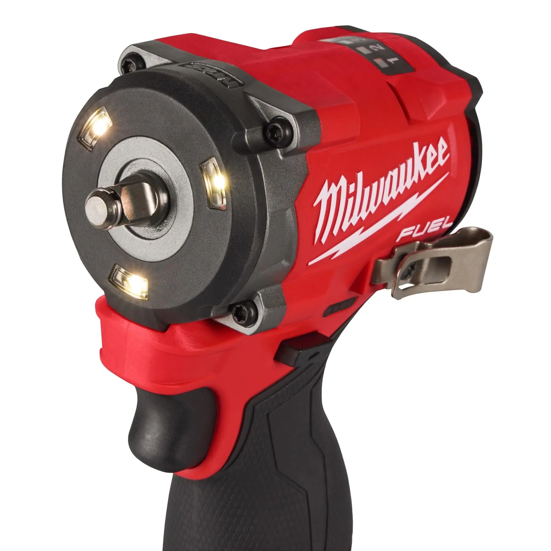 Milwaukee M12 Fuel 12V 3/8" Drive Cordless Compact Impact Wrench Friction Ring 2 x 5Ah HO Battery + Charger M12FCIWF38G3-502X - Image 4