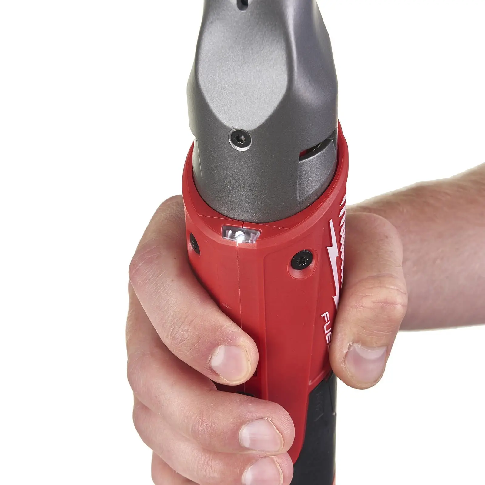 Milwaukee M12 Fuel 12V 3/8" Drive Cordless Extended Reach Ratchet Bare Unit M12FIR38LR-0 - Image 4