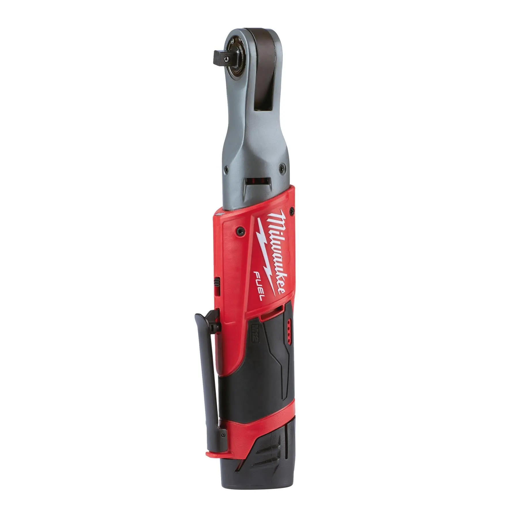 Milwaukee M12 Fuel 12V 3/8" Drive Cordless Sub Compact Ratchet 2Ah Battery + Charger M12FIR38-201B - Image 2