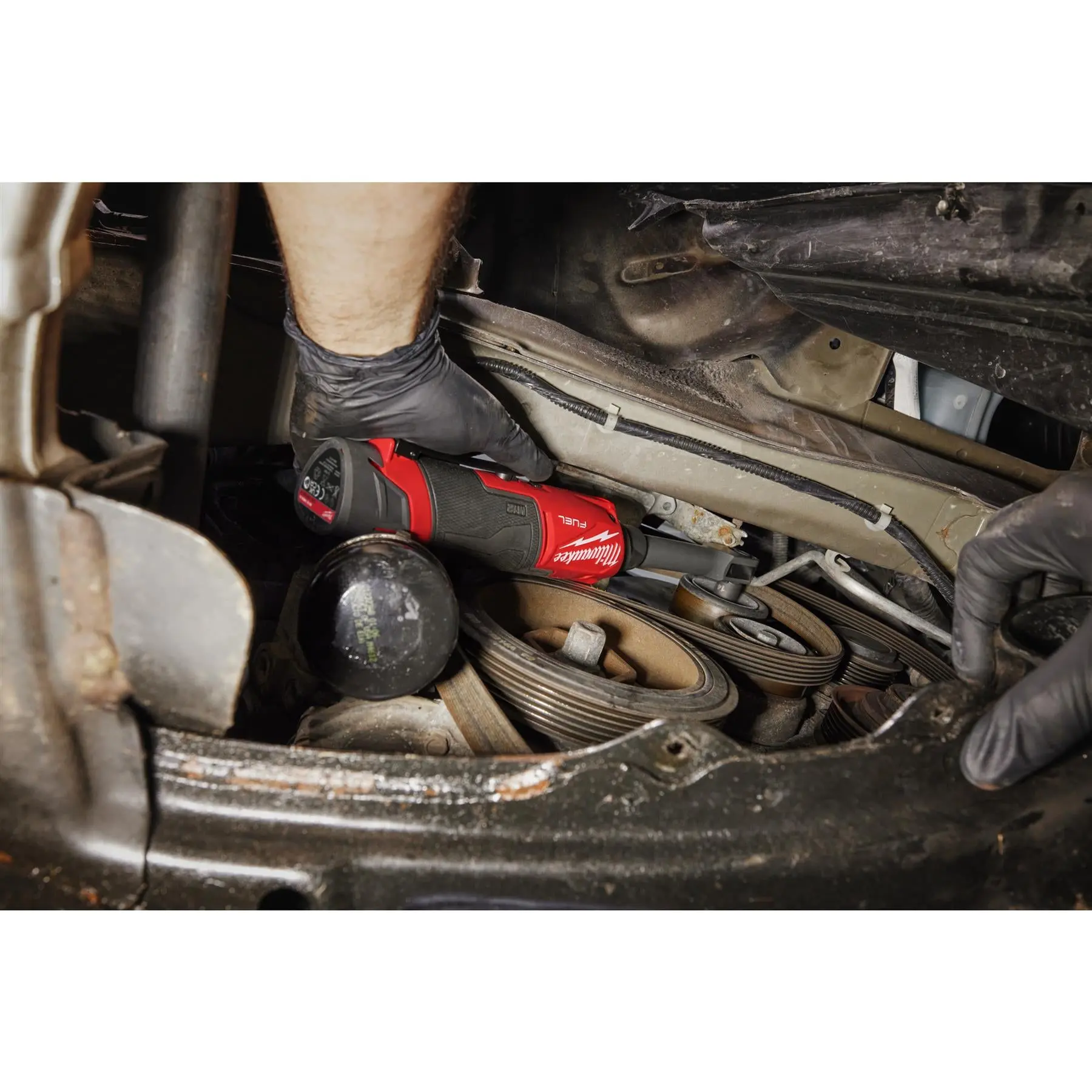 Milwaukee M12 Fuel 12V Cordless Insider Pass-Through Ratchet Bare Unit M12FPTR-0 - Image 13