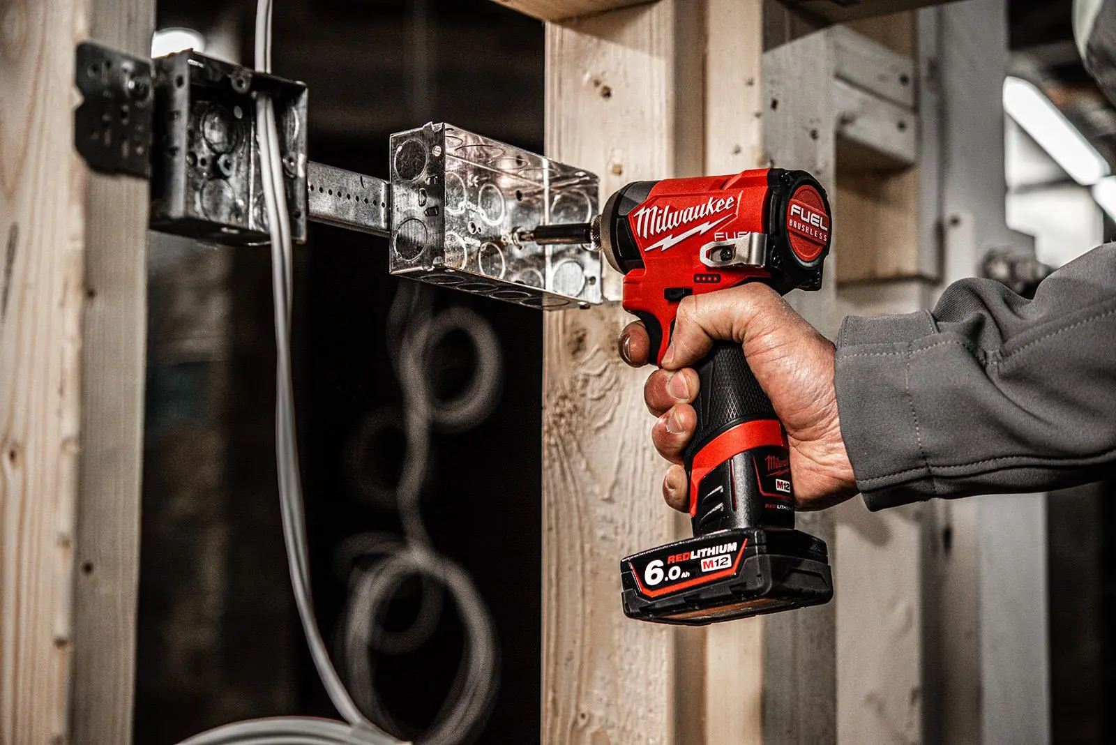 Milwaukee M12 Fuel 12V Sub Compact 1/4" Hex Cordless Impact Driver Bare Unit M12FID2-0 - Image 8