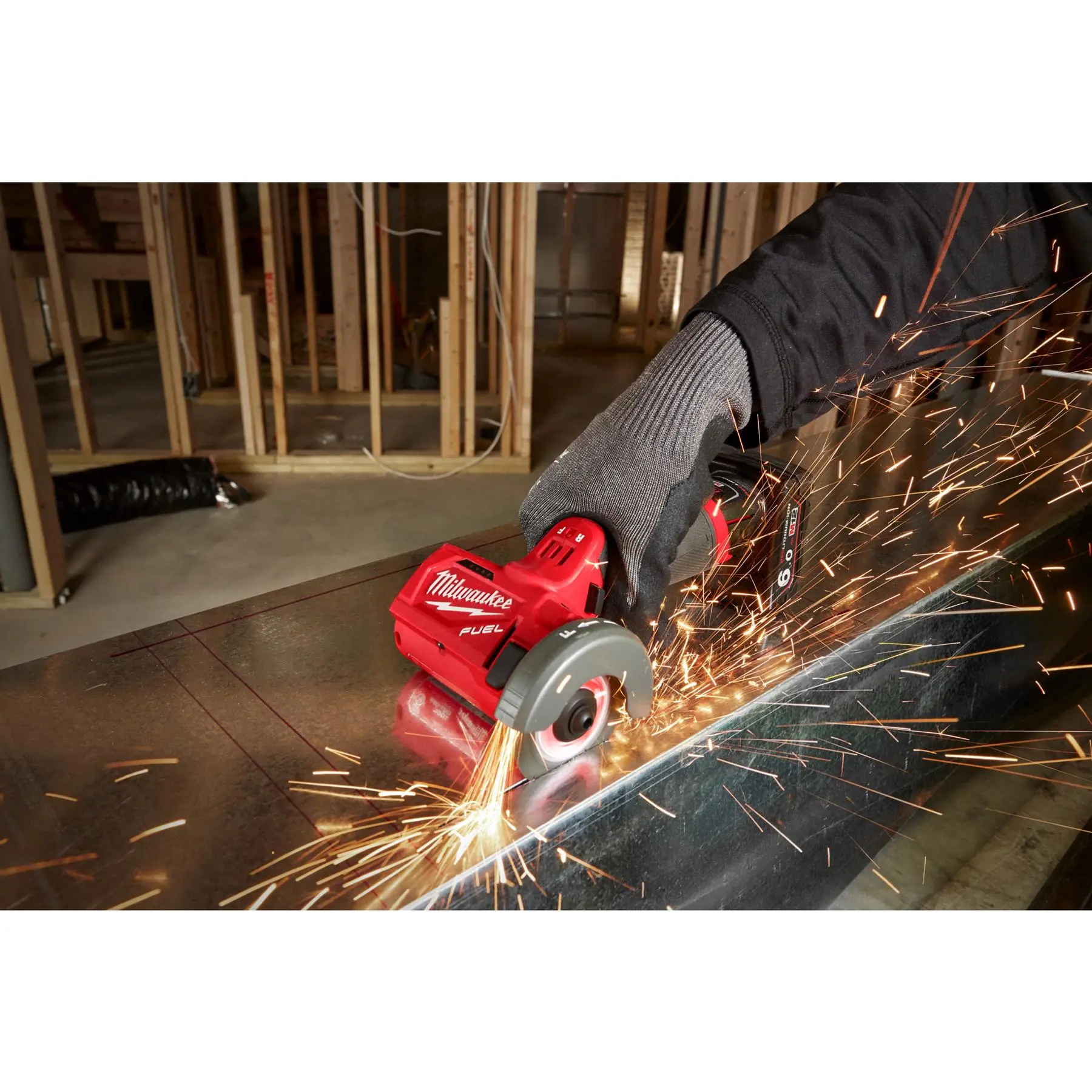 Milwaukee M12 Fuel 12V Sub Compact Multi Material Cordless Cut Off Tool 76mm Blade Bare Unit M12FCOT-0 - Image 11