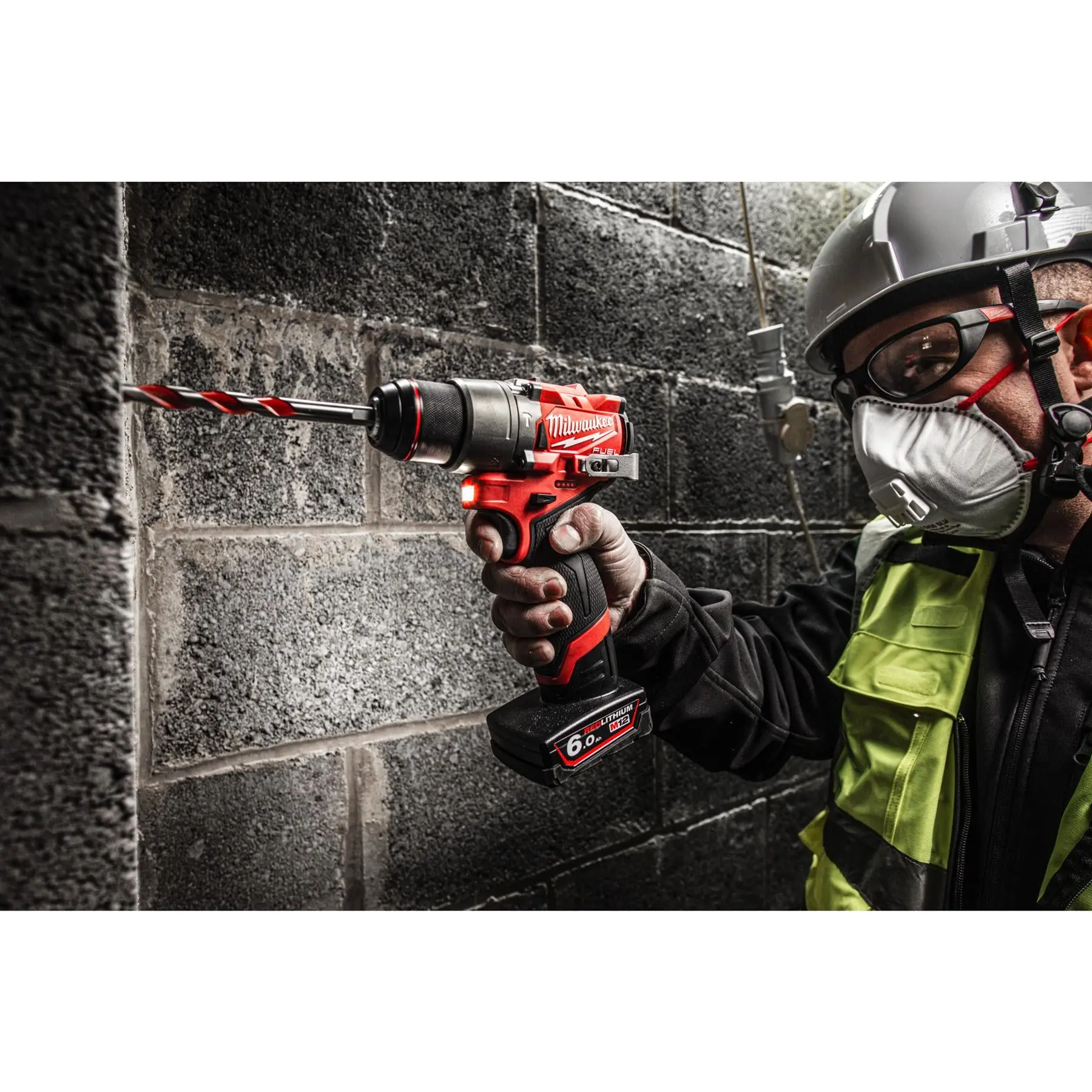 Milwaukee M12 Fuel Powerpack Kit 12V Cordless Combi Drill + Impact Driver 2 x 6Ah Batteries + Charger M12FPP2A2-602X - Image 2
