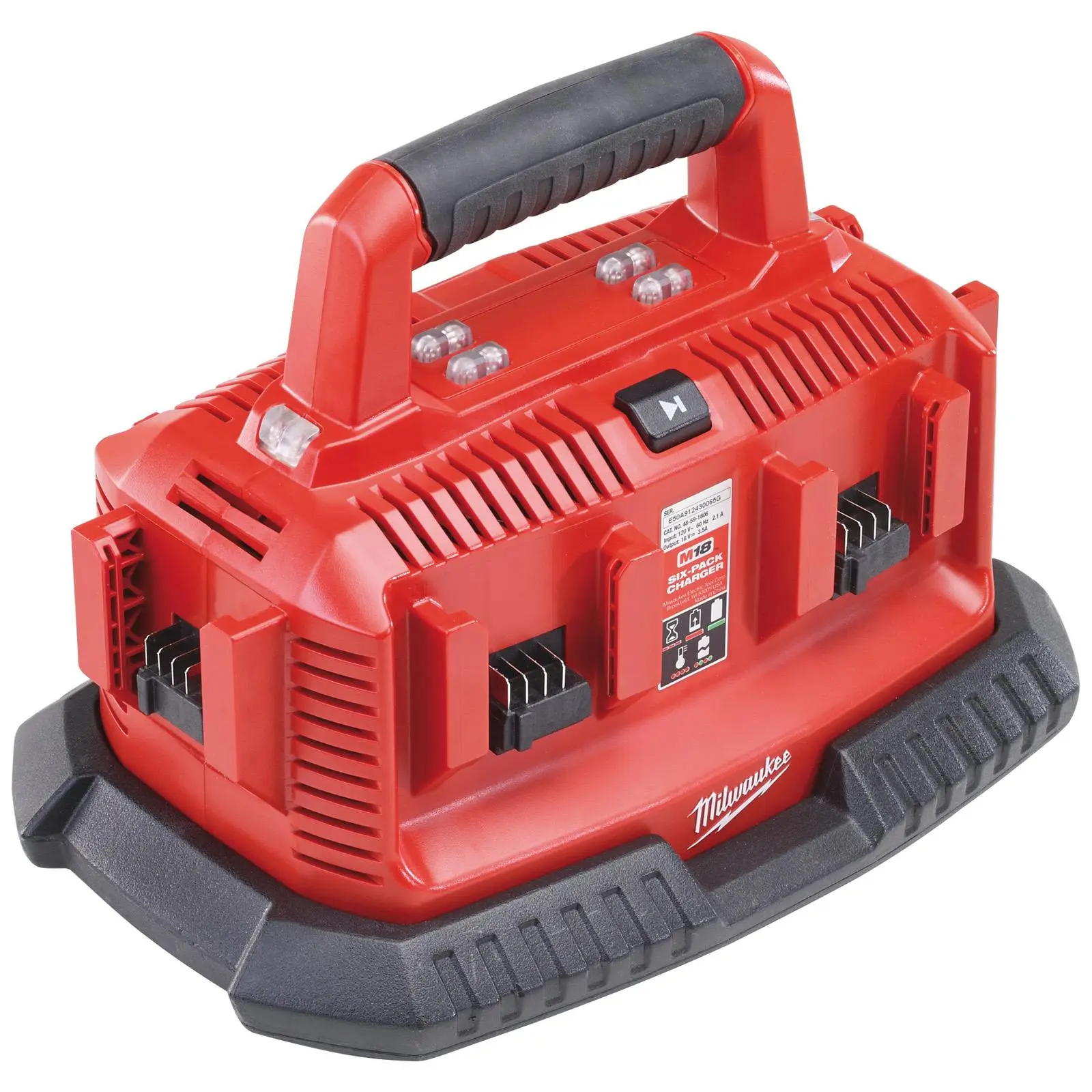 Milwaukee M14-M18 Multibay Battery Charger 240V GB M1418C6