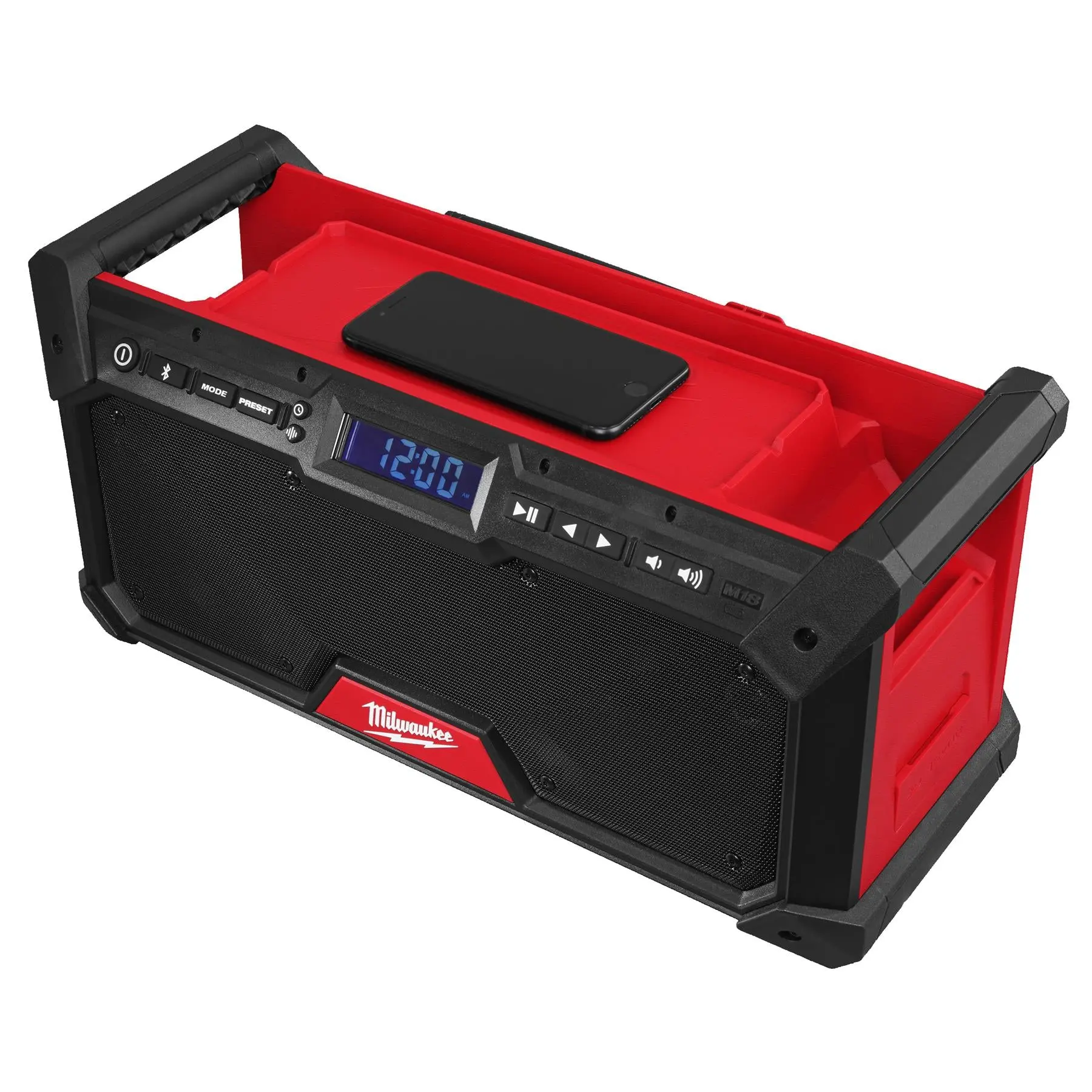 Milwaukee M18 18V Cordless Jobsite Radio DAB+ Bare Unit M18RADDAB+G2-0 - Image 4