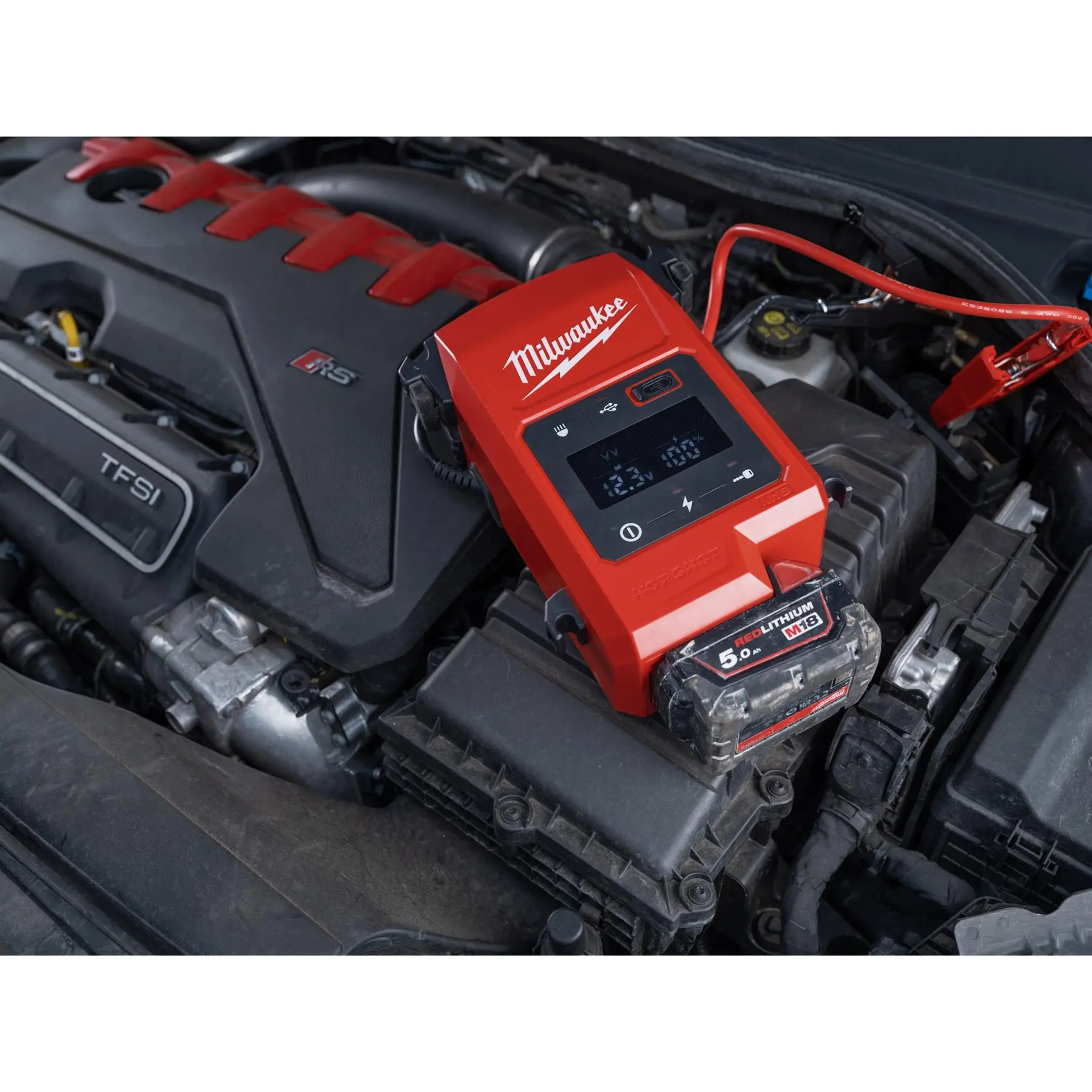 Milwaukee M18 18V Cordless Jump Starter Bare Unit M18JS2000-0 - Image 14
