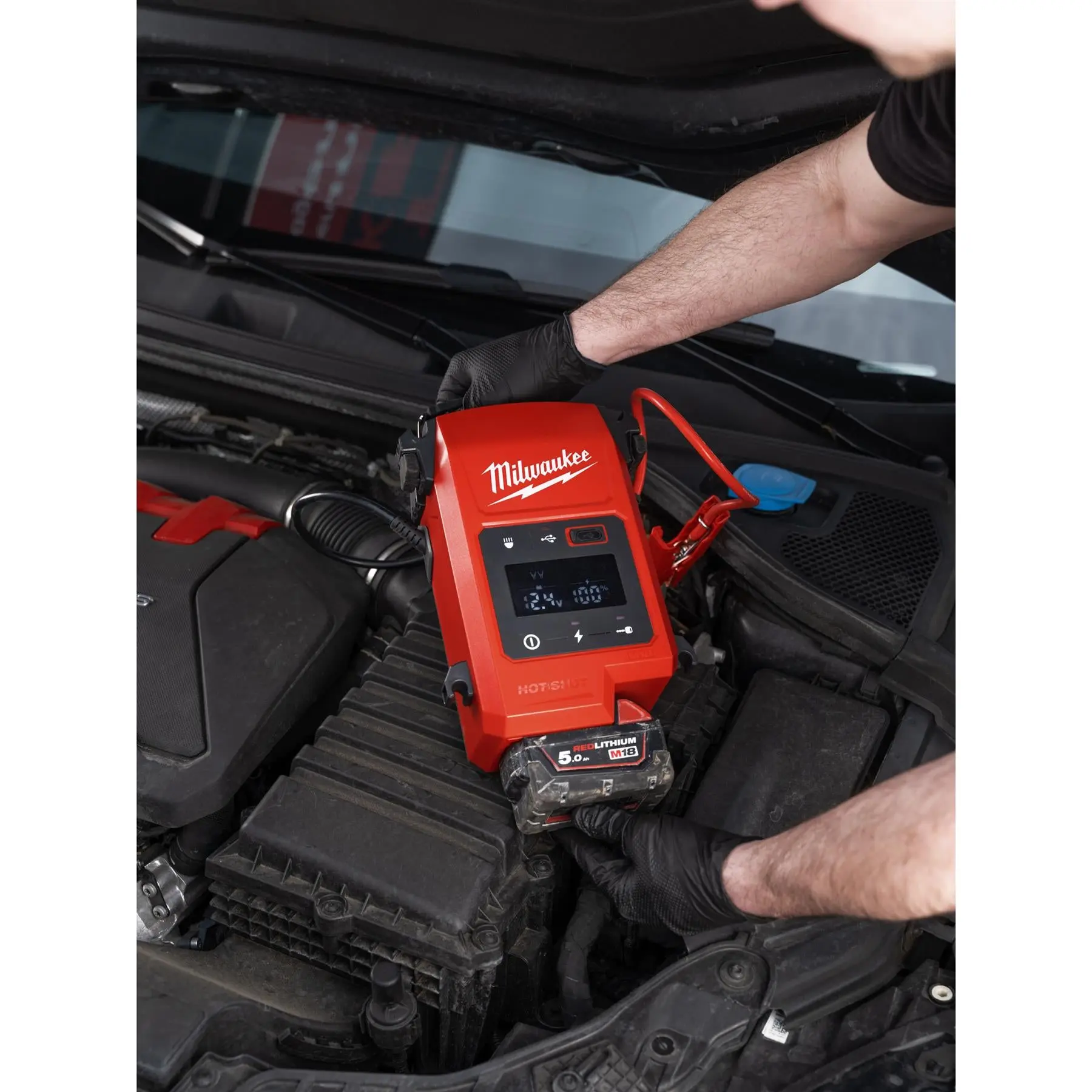 Milwaukee M18 18V Cordless Jump Starter Bare Unit M18JS2000-0 - Image 16