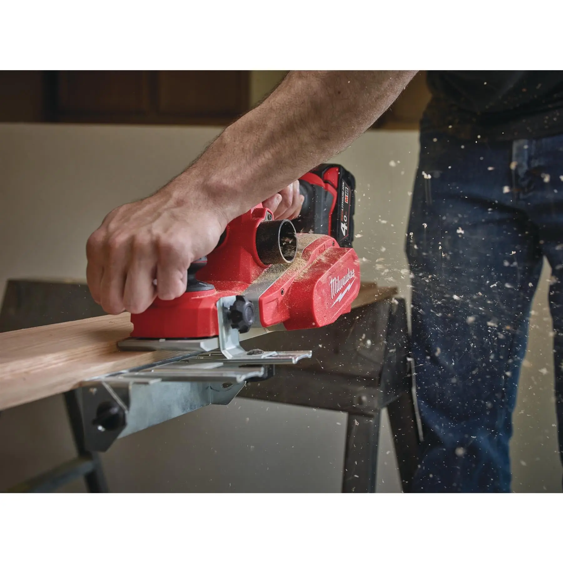 Milwaukee M18 18V Cordless Planer Bare Unit M18BP-0 - Image 8