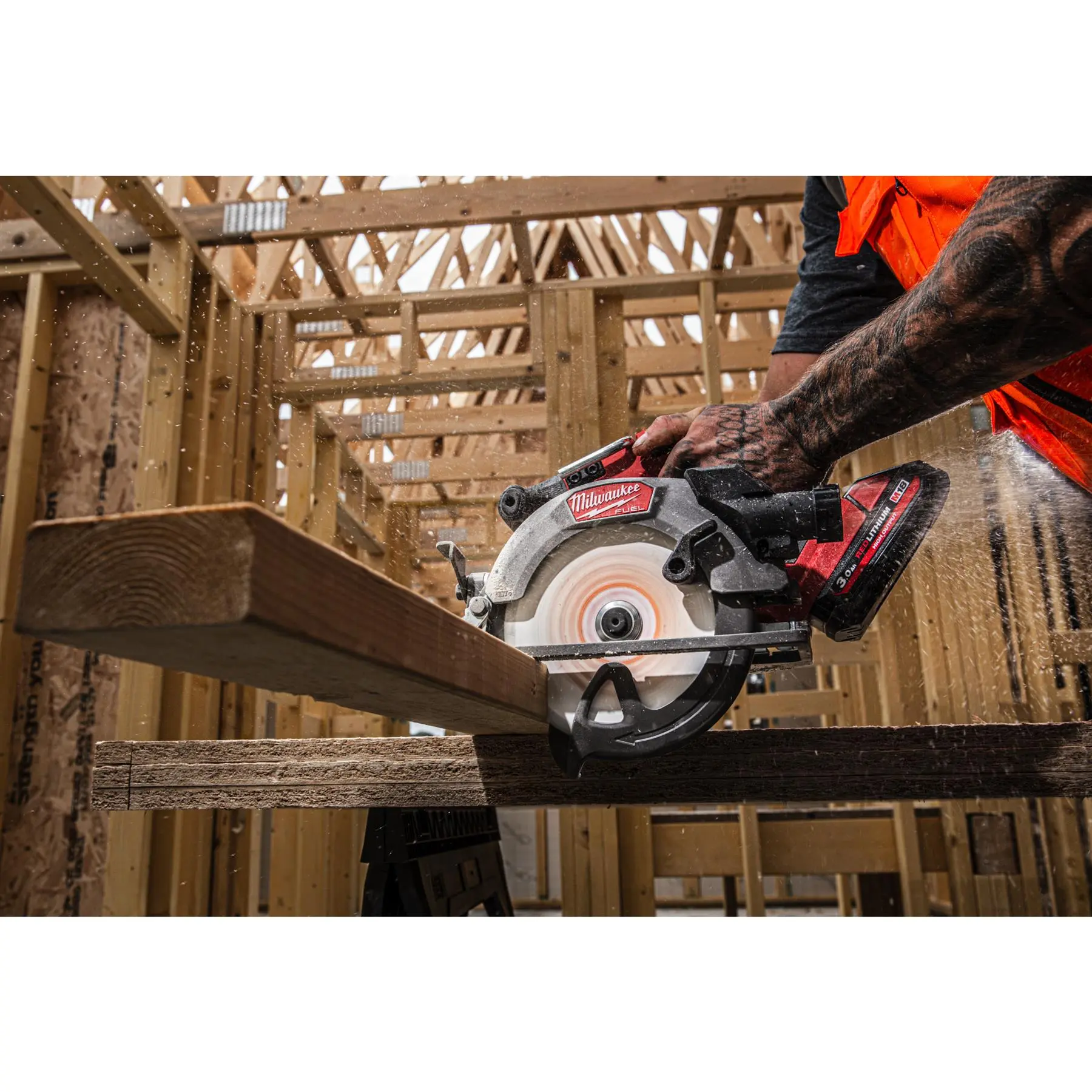Milwaukee M18 18V Fuel 165mm Compact Circular Saw Bare Unit M18FCS552-0 - Image 10