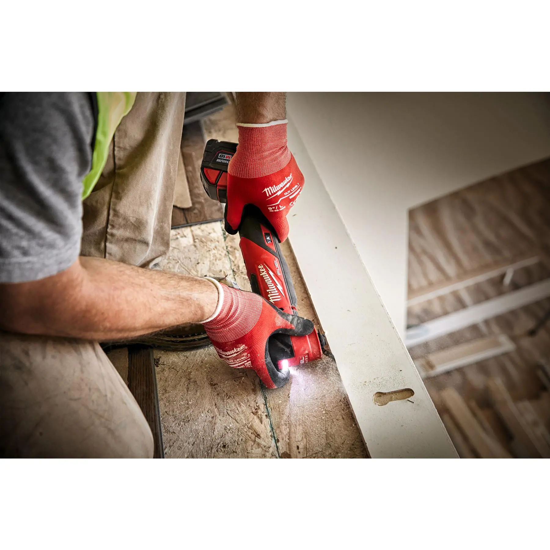 Milwaukee M18 18V FUEL Multi Tool With Accessories Bare Unit M18FMT-0 - Image 6