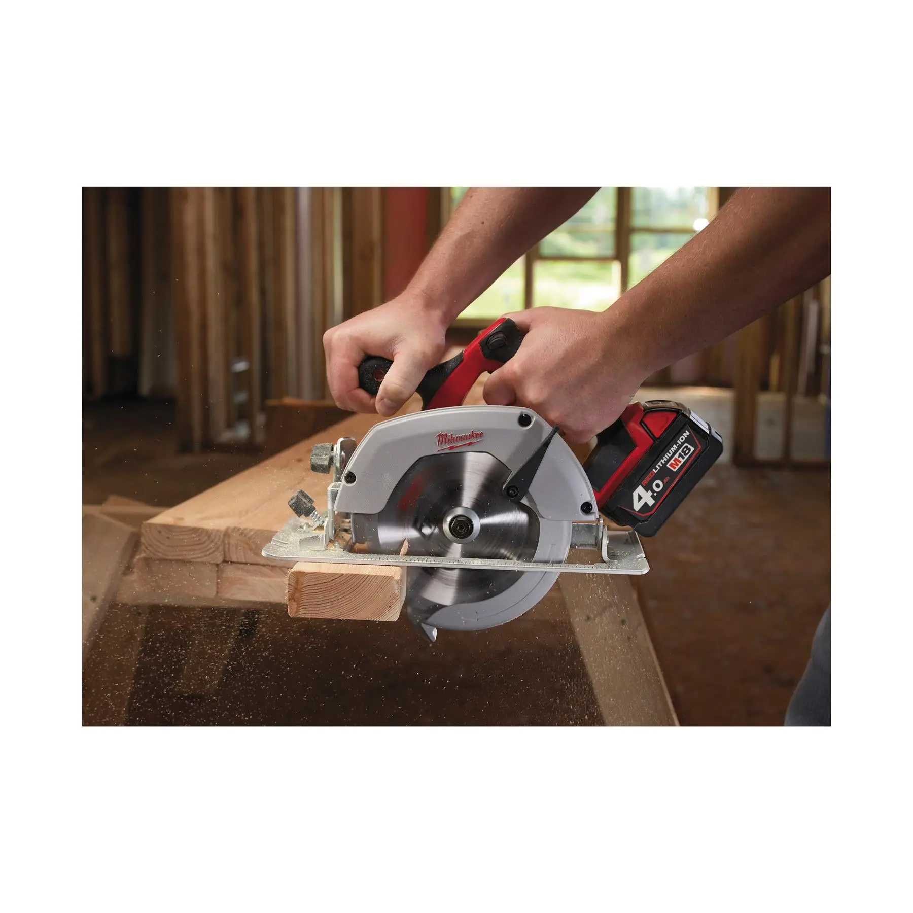 Milwaukee M18 18V Heavy Duty Circular Saw Wood & Plastic 165mm Bare Unit HD18CS-0 - Image 8