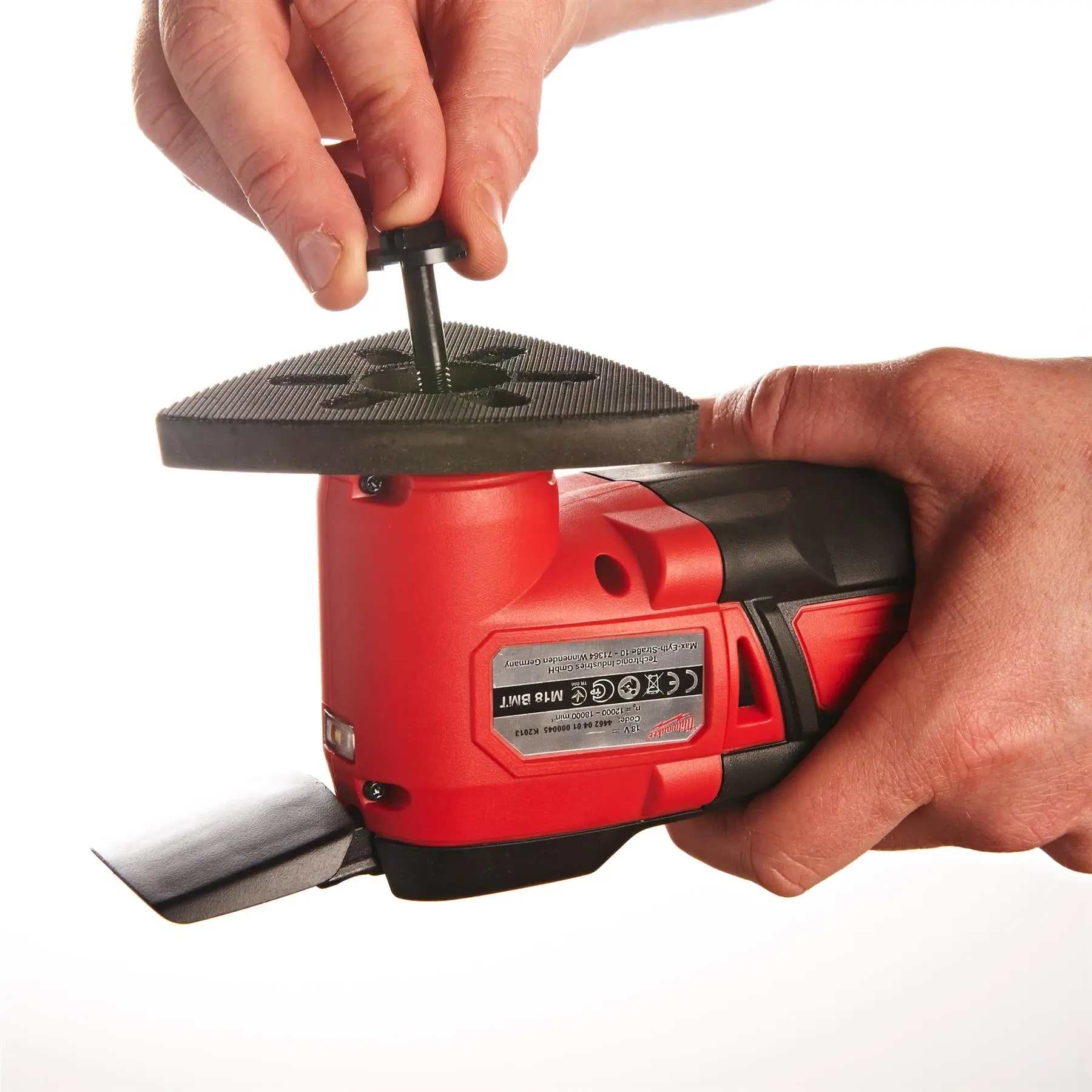 Milwaukee M18 18V Multi Tool With Accessorites Bare Unit M18BMT-0 - Image 4