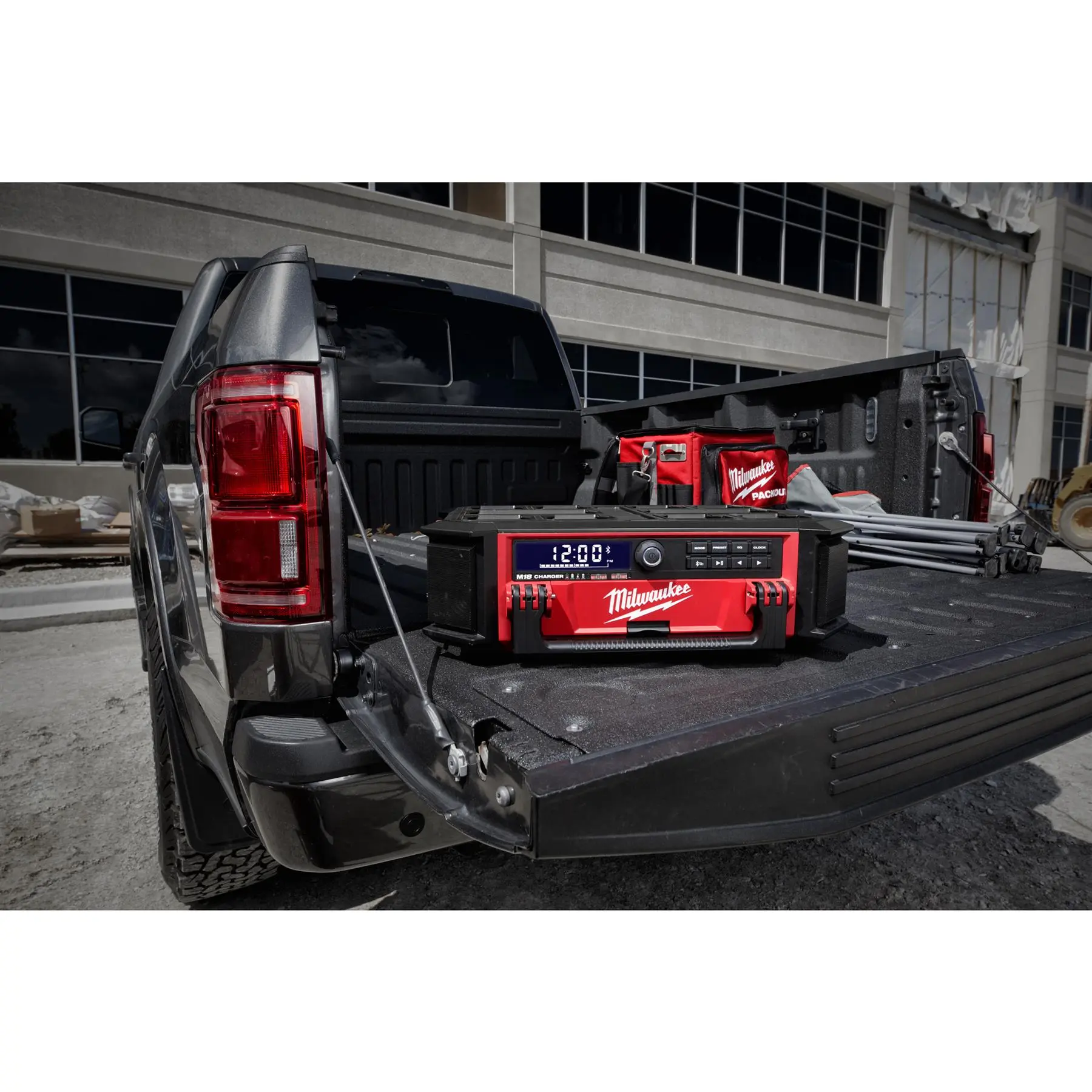 Milwaukee M18 18V PACKOUT Radio Charger DAB+ AM/FM Bare Unit M18PRCDAB+-0 - Image 14