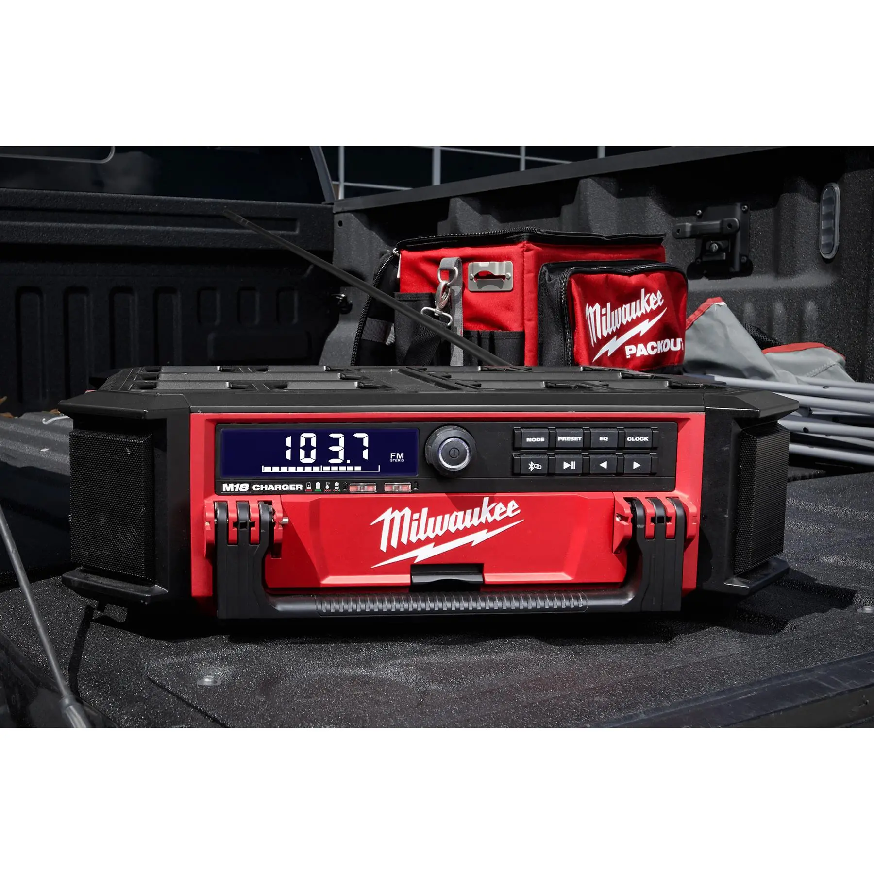 Milwaukee M18 18V PACKOUT Radio Charger DAB+ AM/FM Bare Unit M18PRCDAB+-0 - Image 19