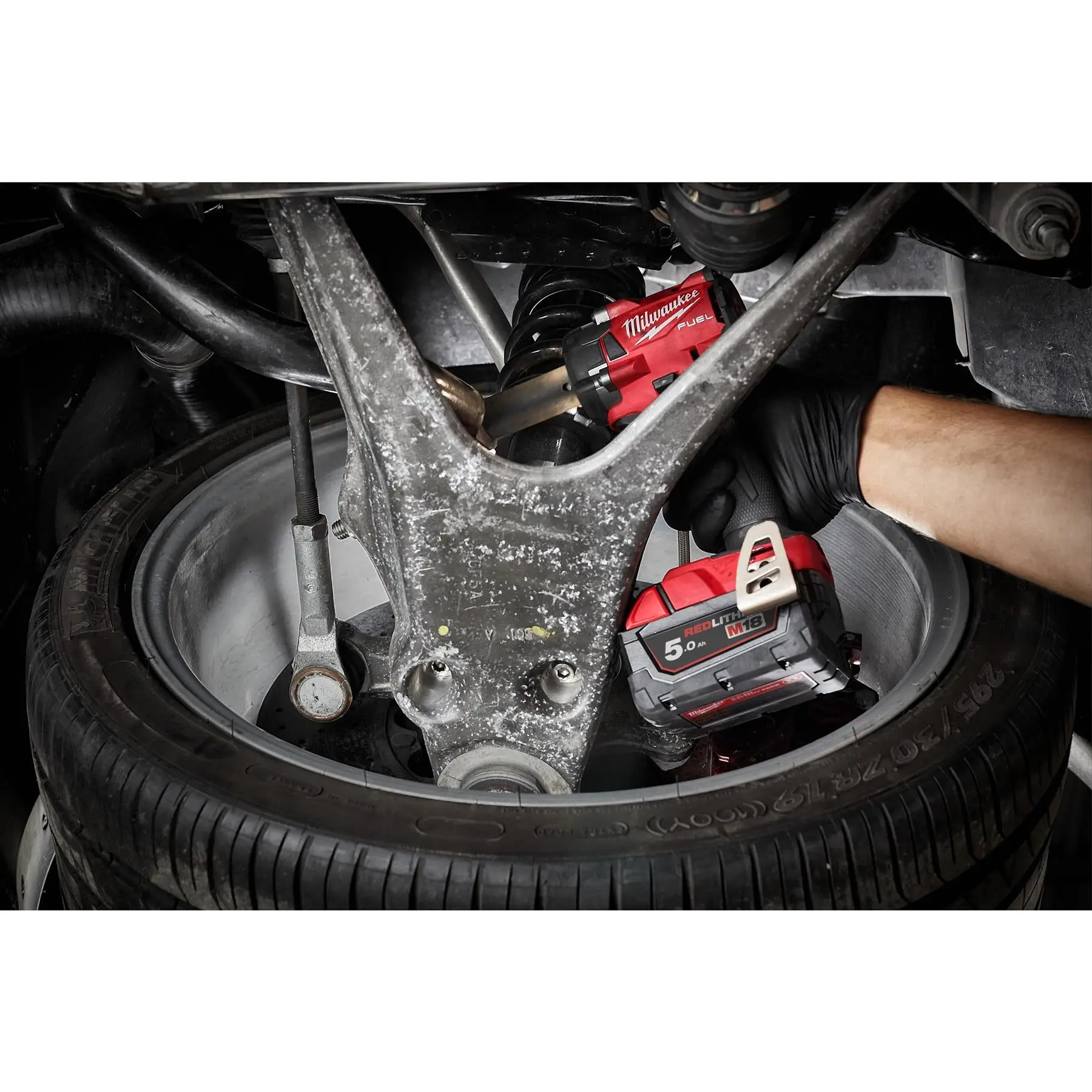 Milwaukee M18 Fuel 18V 1/2" Drive Cordless Compact Impact Wrench Friction Ring Bare Unit M18FIW2F12-0 - Image 6