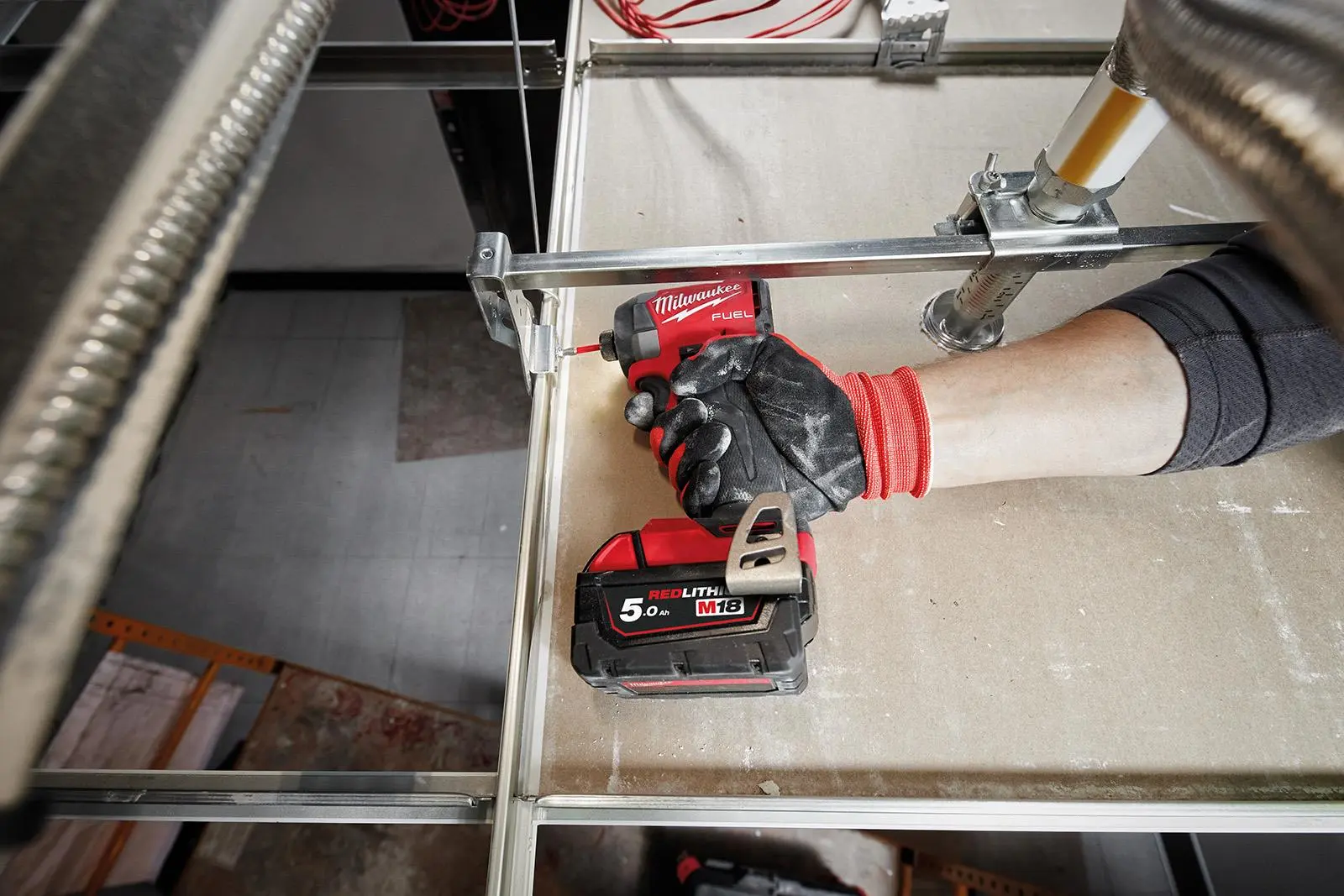 Milwaukee M18 Fuel 18V 1/4" Hex Cordless Impact Driver Bare Unit M18FID3-0 - Image 11
