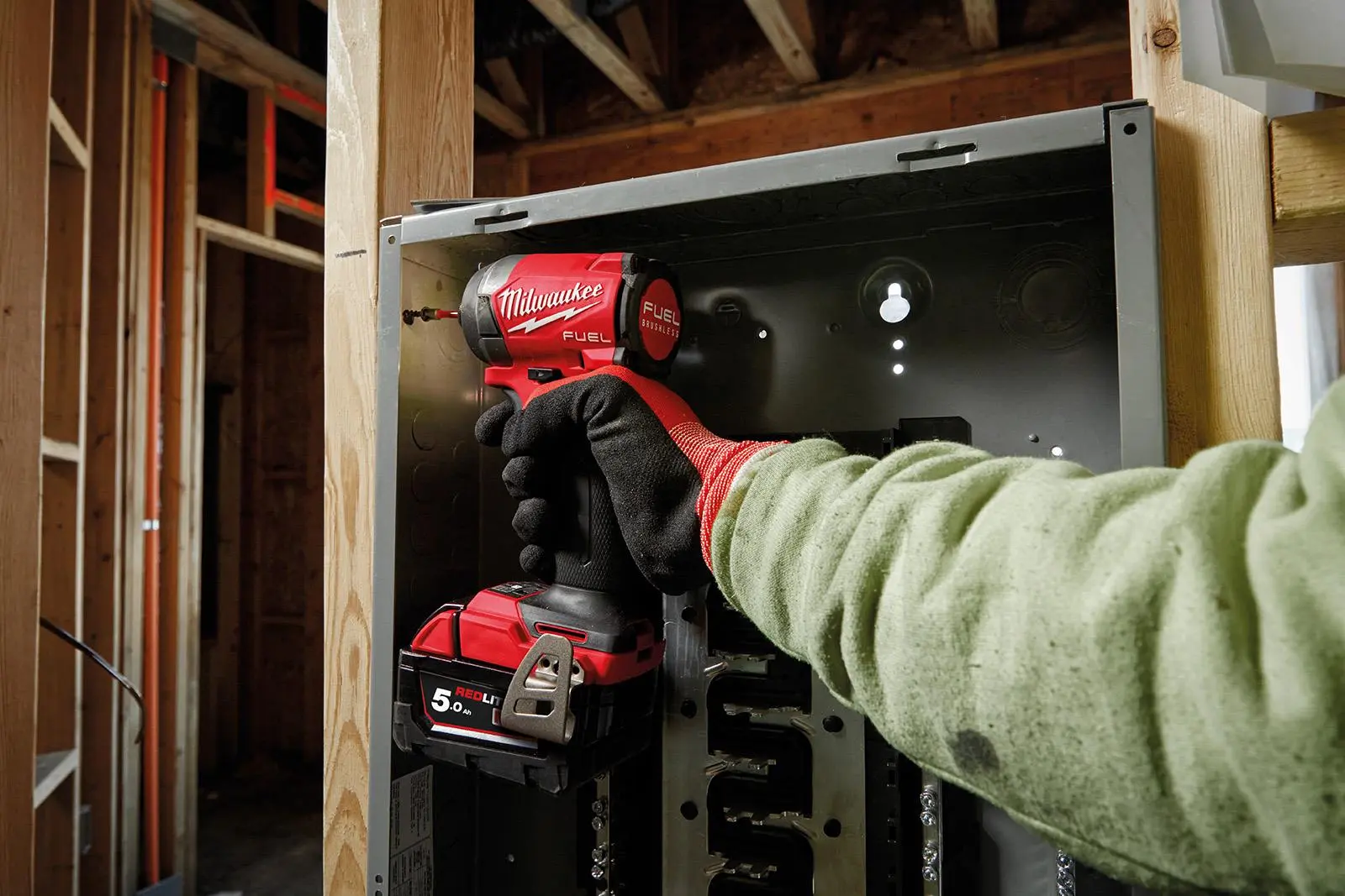 Milwaukee M18 Fuel 18V 1/4" Hex Cordless Impact Driver Bare Unit M18FID3-0 - Image 7