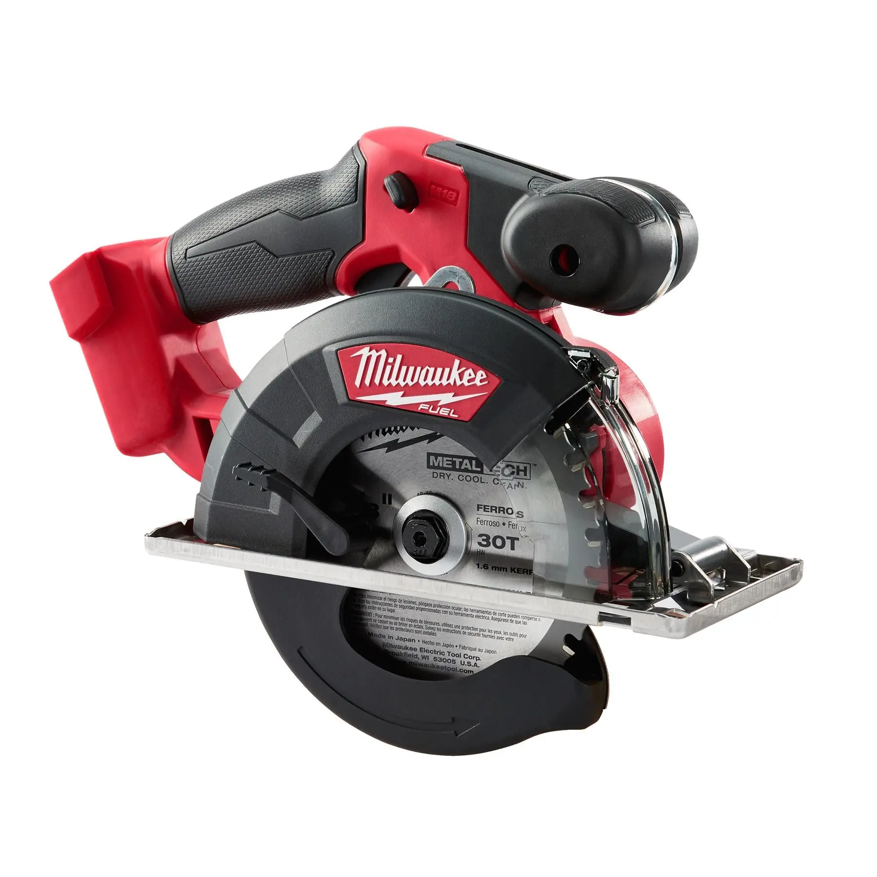 Milwaukee M18 Fuel 18V 57mm Metal Cordless Circular Saw 150mm Blade Bare Unit M18FMCS-0