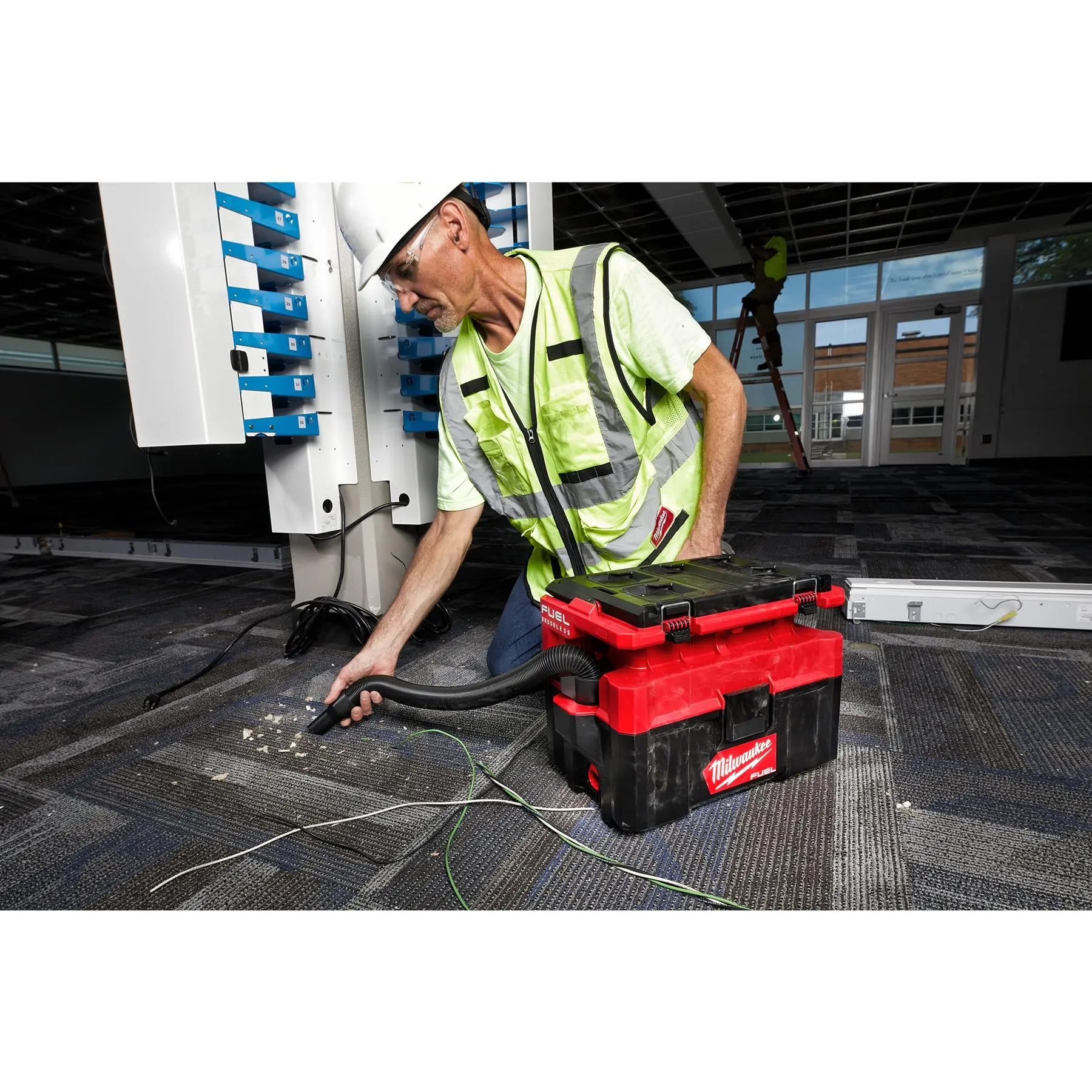 Milwaukee M18 Fuel 18V Packout Cordless Wet and Dry Vacuum Cleaner Bare Unit M18FPOVCL-0 - Image 13