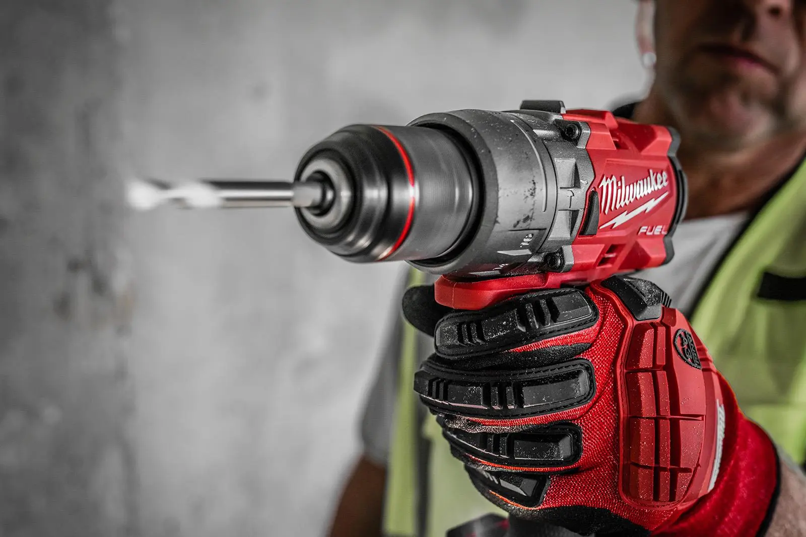 Milwaukee M18 Fuel 18V Percussion Cordless Combi Drill 2 x 5Ah Batteries and Charger M18FPD3-502X - Image 15