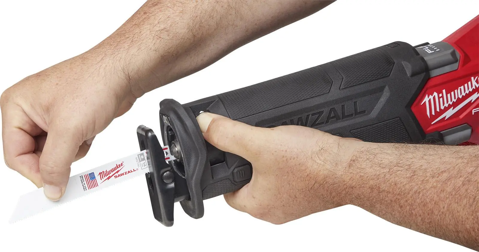 Milwaukee M18 Fuel 18V SAWZALL Cordless Reciprocating Saw 5.0Ah Battery Charger HD Box M18FSZ-501X - Image 6