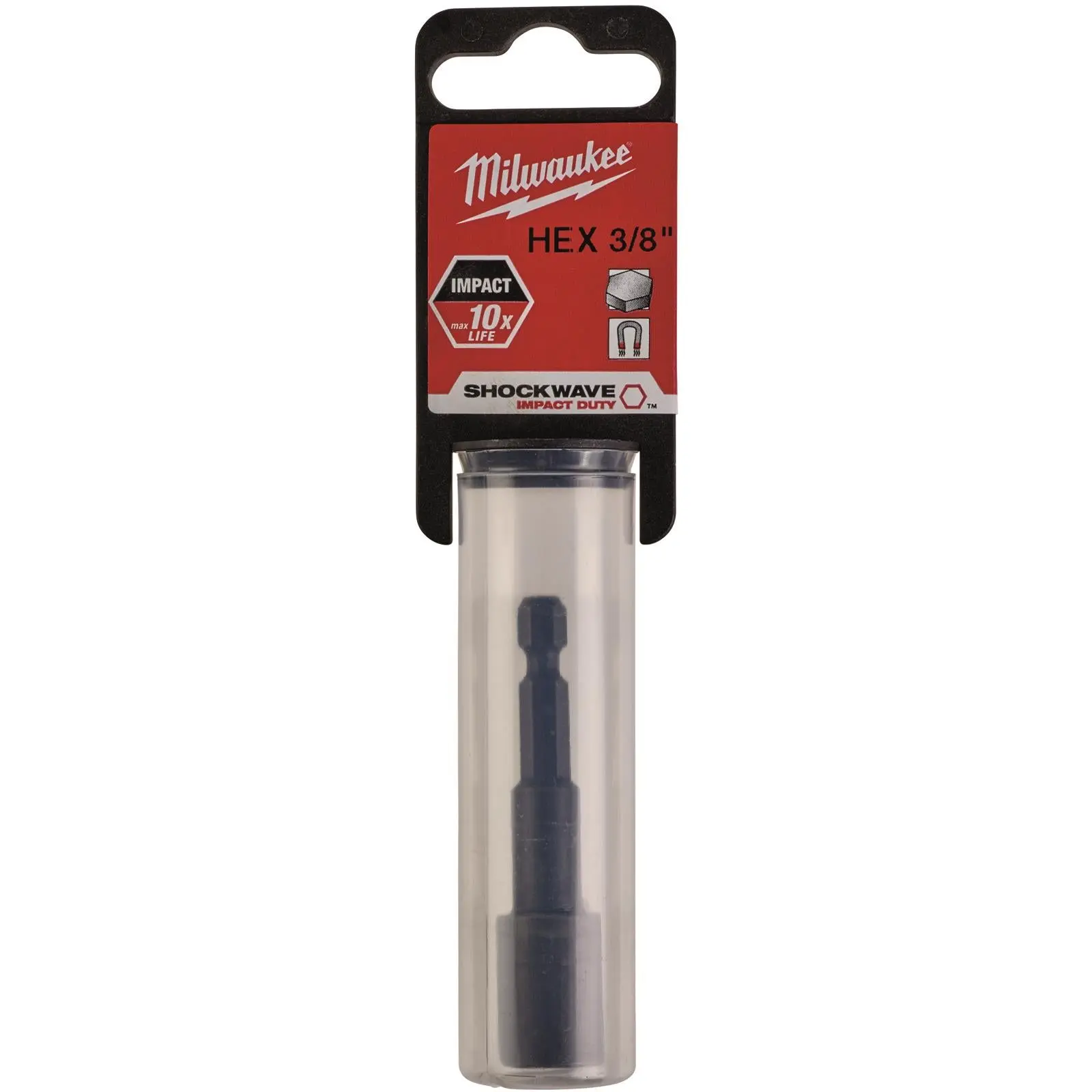Milwaukee Magnetic Nut Driver Shockwave Impact Duty 1/4" Hex Shank Nut Runner - Image 17