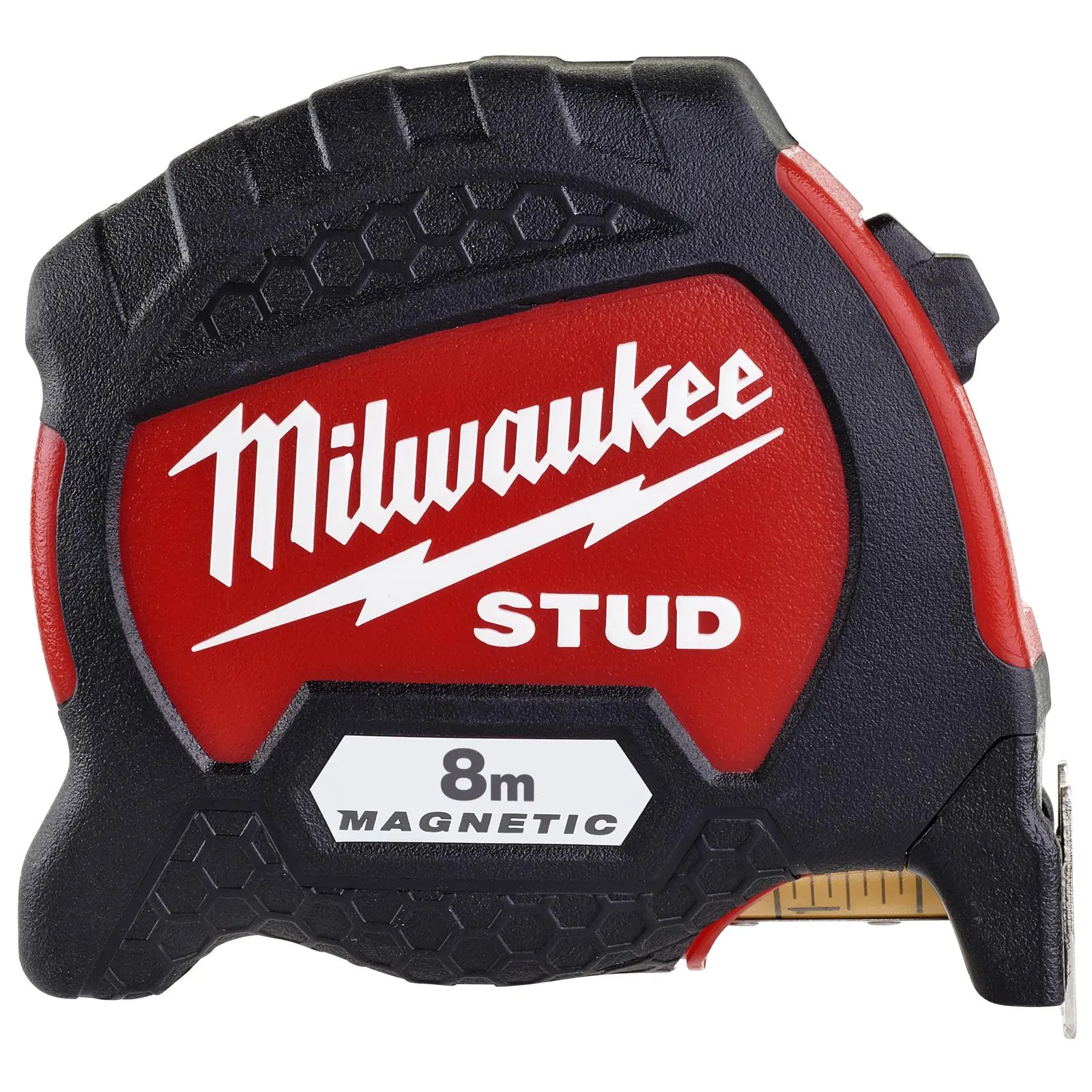 Milwaukee Magnetic Tape Measure 8m STUD Gen 2 Metric 33mm Blade Width - Image 3