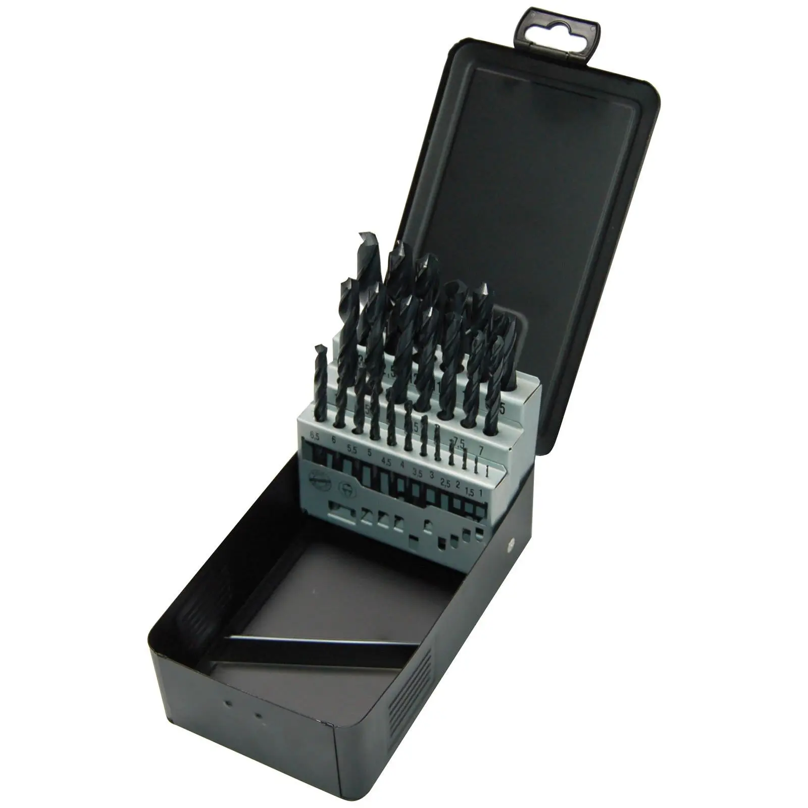 Milwaukee Metal Drill Bit Set Rollforged HSS-R DIN338 1-13mm 25 Pieces