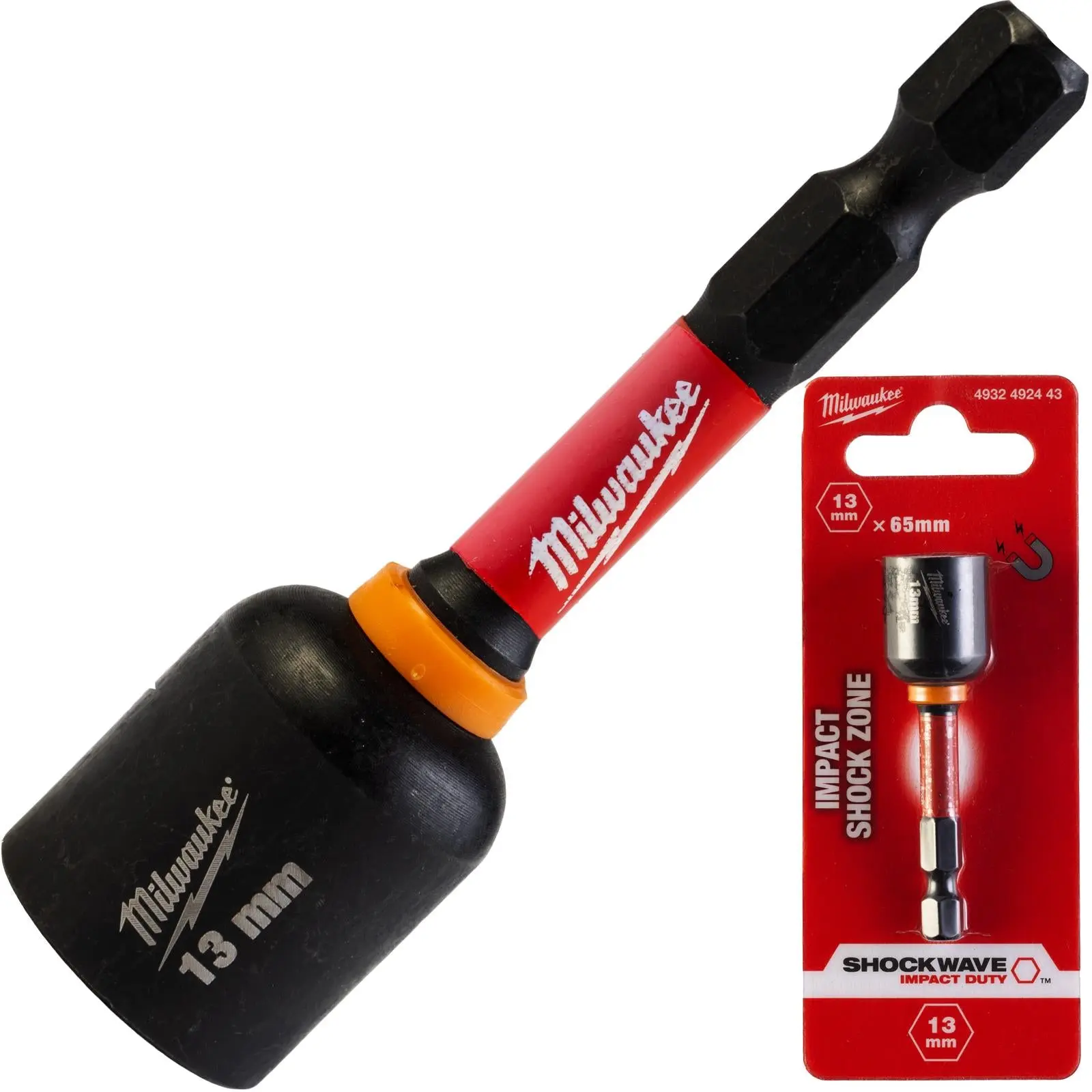 Milwaukee Nut Driver Magnetic Gen II SHOCKWAVE Impact Duty Individual - Image 3